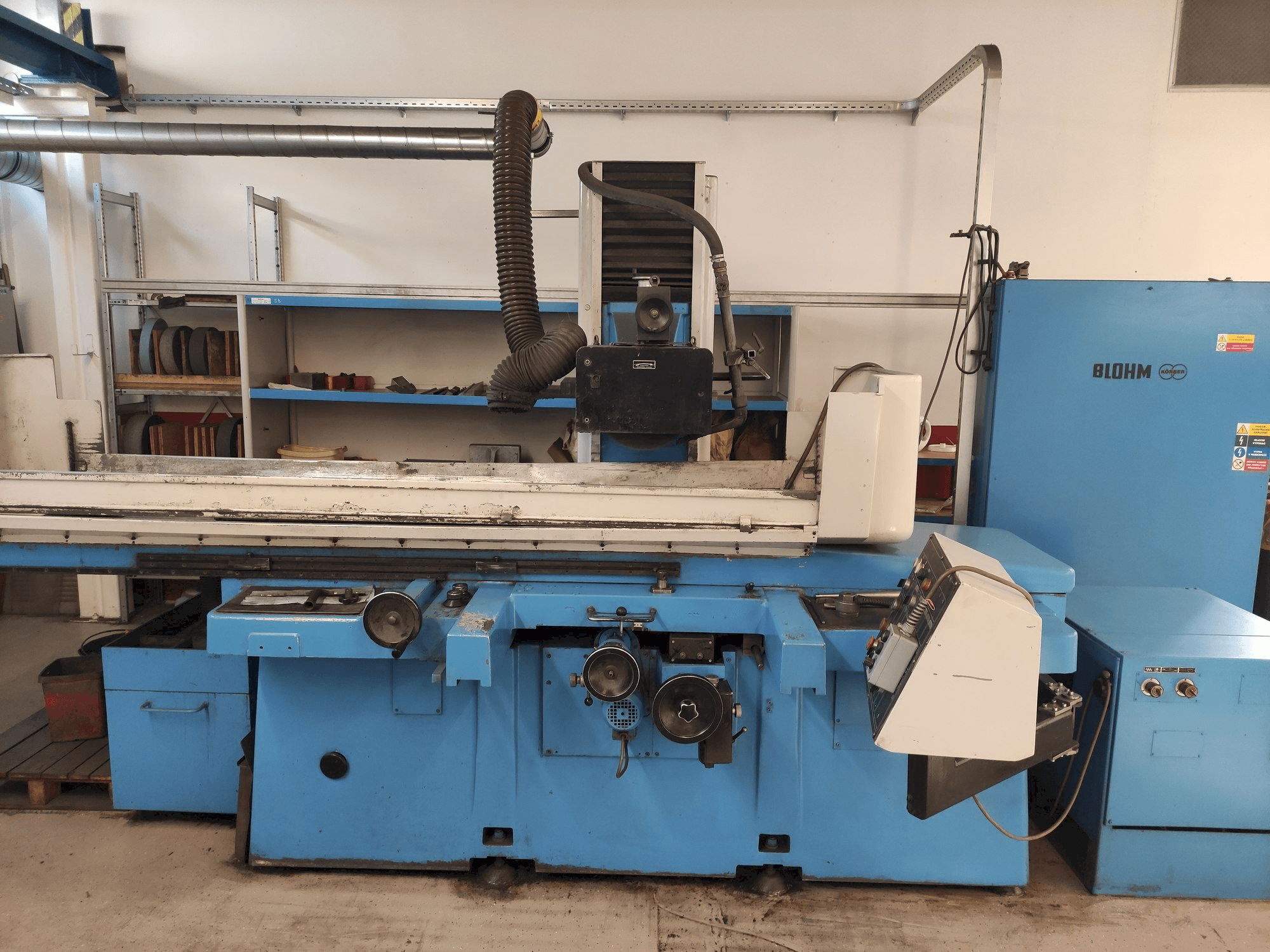 BLOHM HFS 512-maskinen framifrån