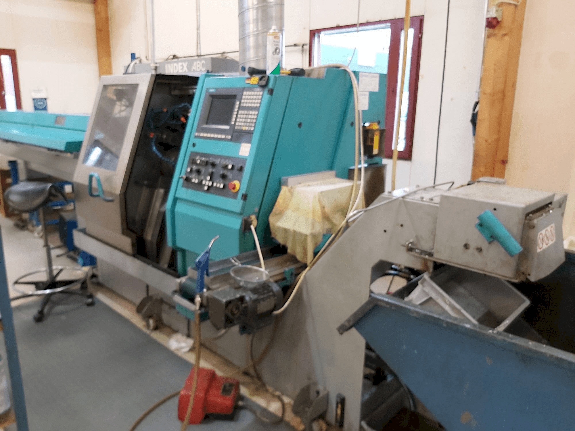 Index ABC-maskinen framifrån