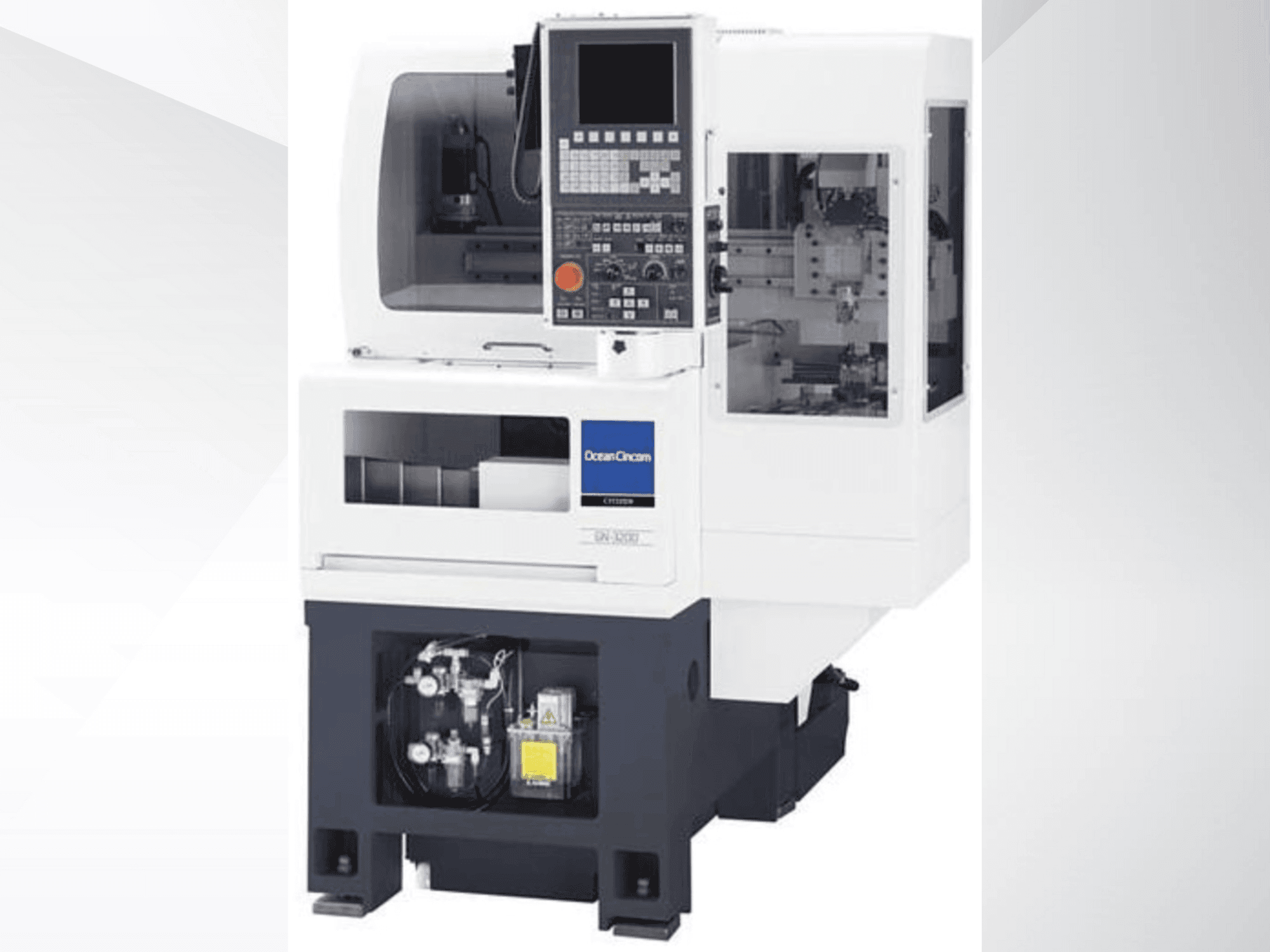 Miyano GN3200-2F2-maskinen framifrån