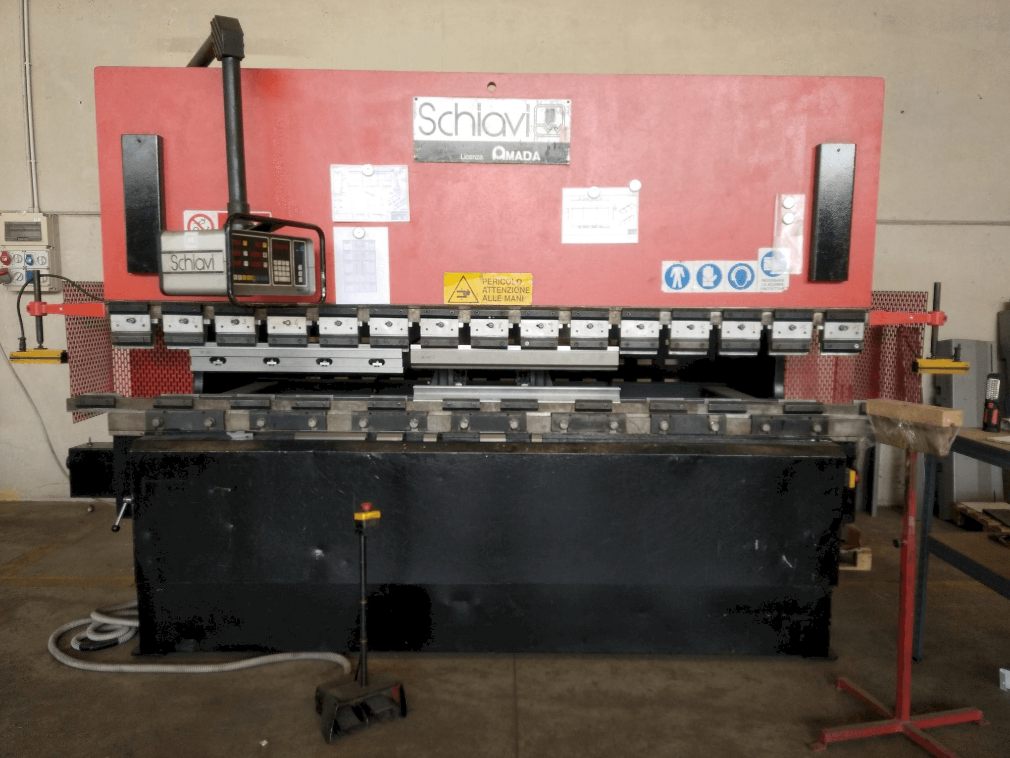 Schiavi ITS 103-maskinen framifrån