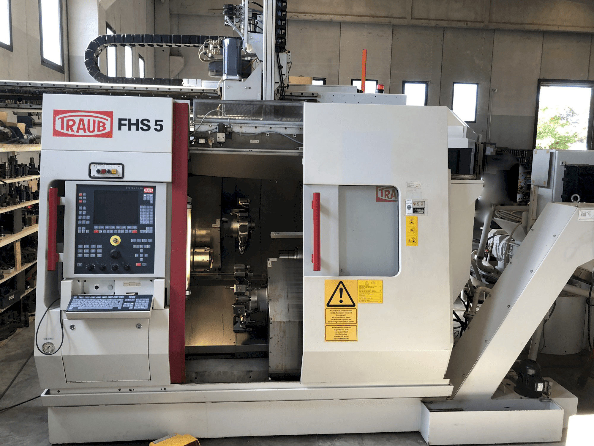 TRAUB-maskinen framifrånTNC 42
