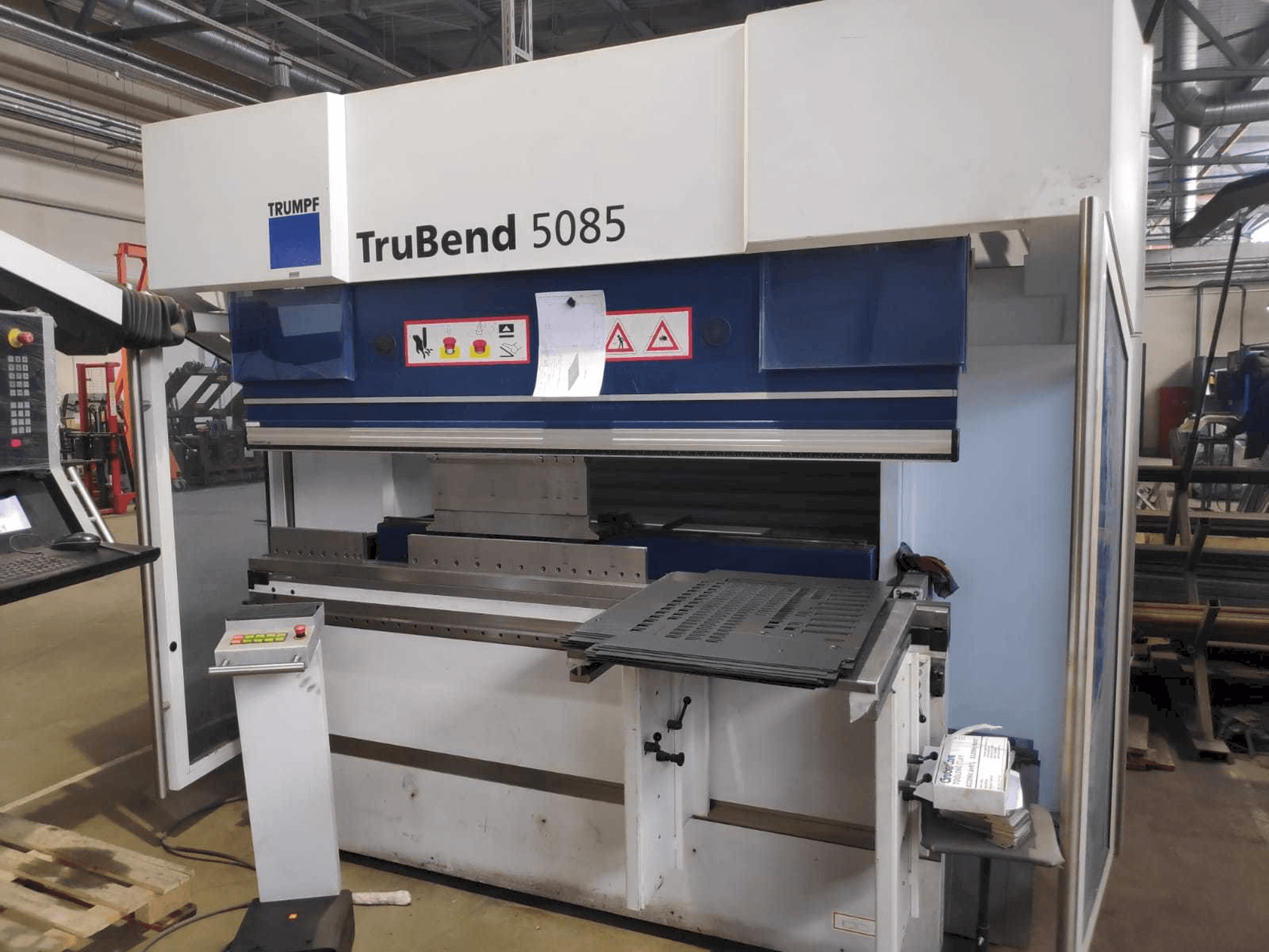 Trumpf TruBend 5085-maskinen framifrån