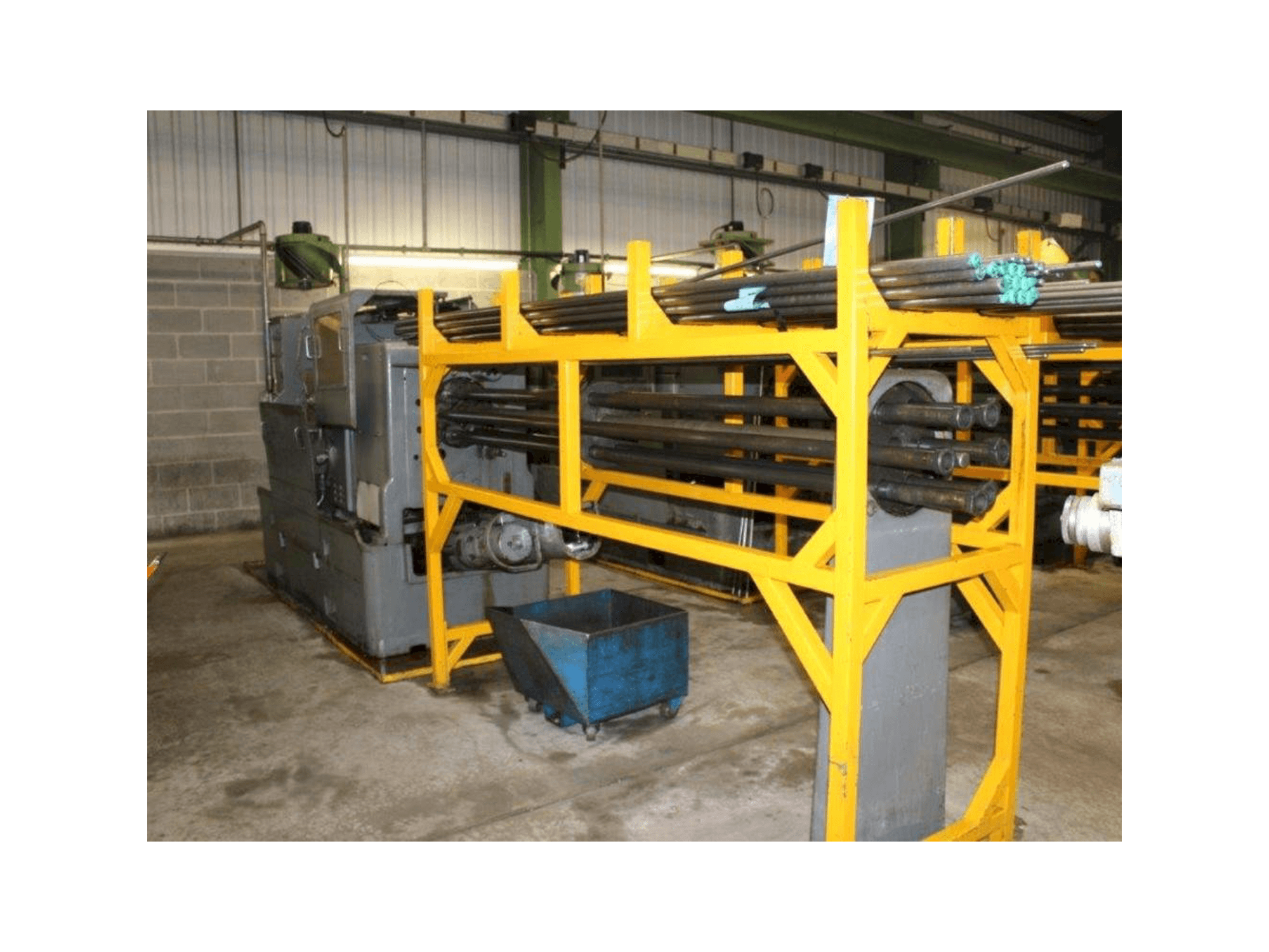 Wickman 1"-6-maskinen framifrån