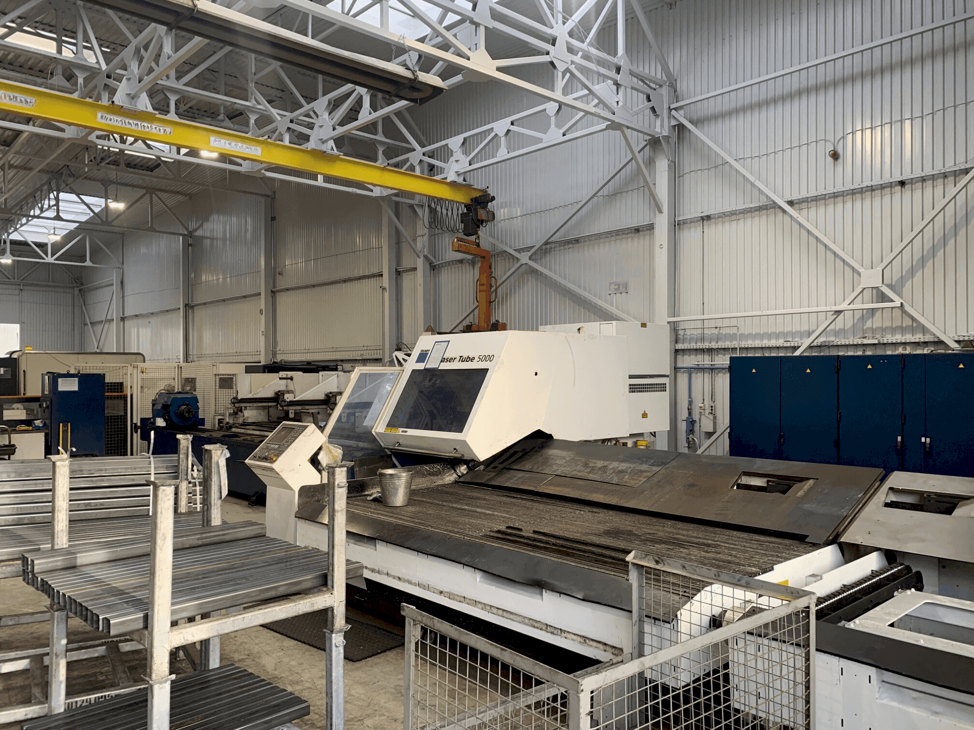 TRUMPF TruLaser Tube 5000-maskinen framifrån