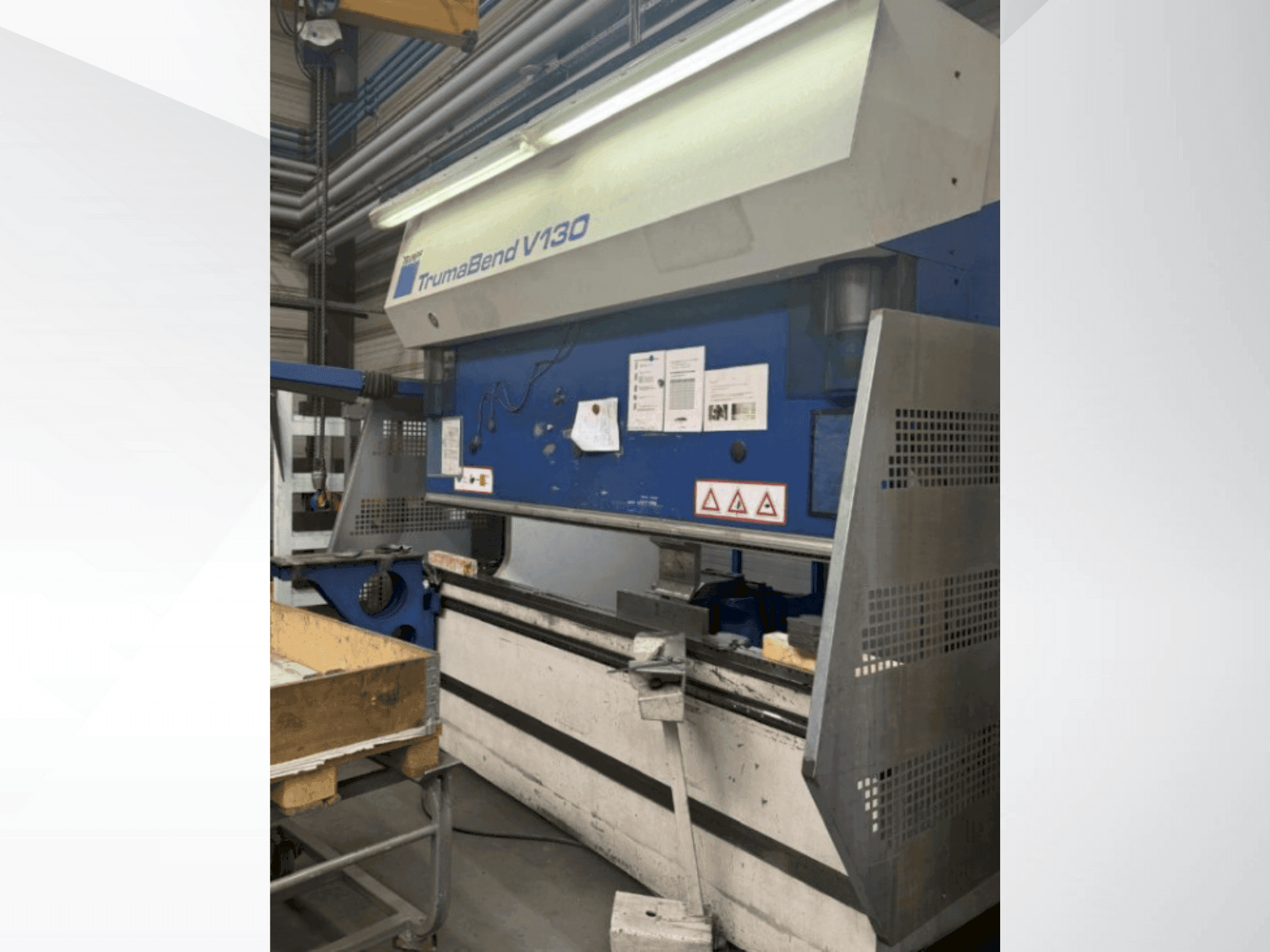 TRUMPF Trumabend V130-maskinen framifrån