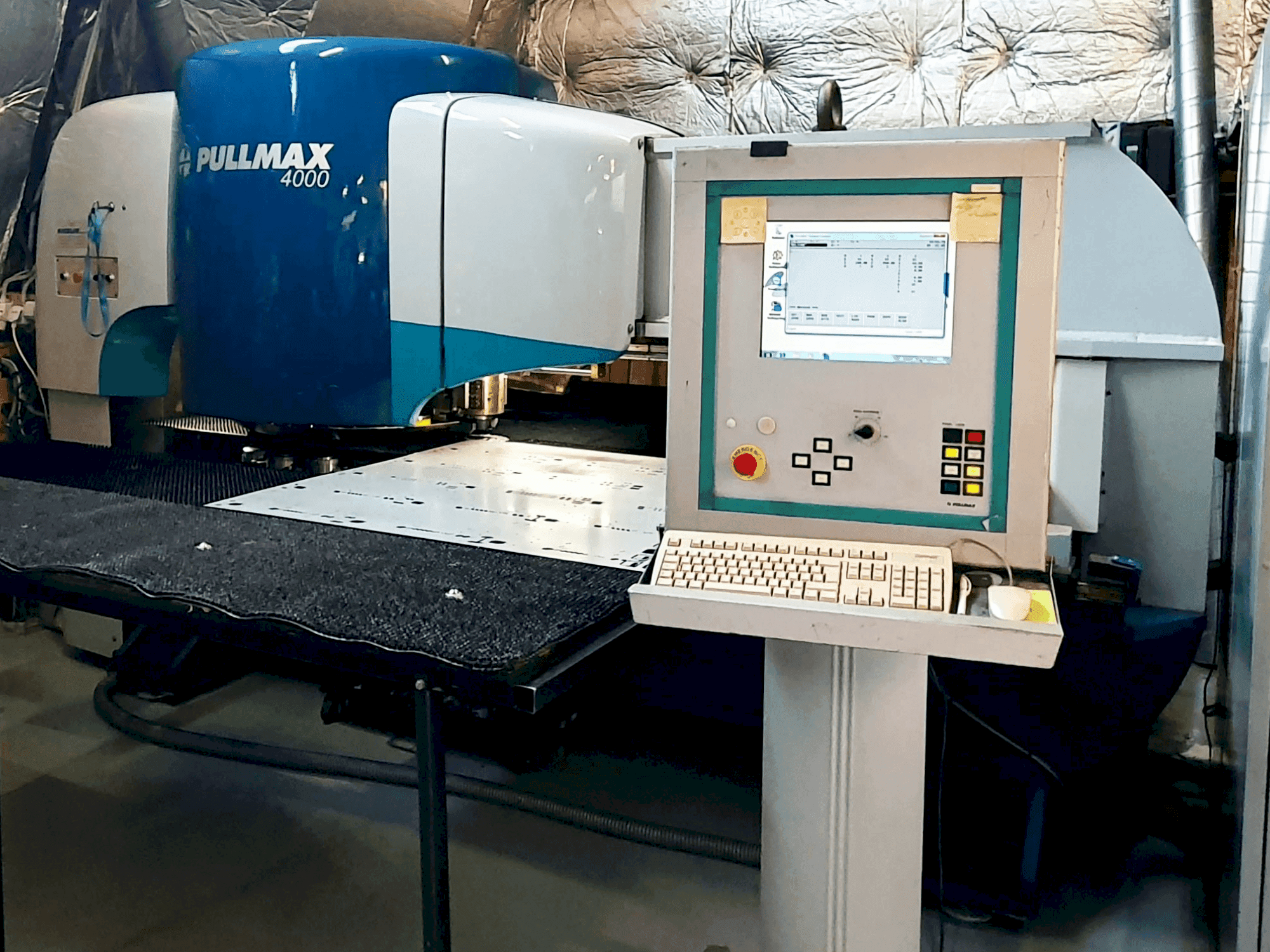 Pullmax 4000-maskinen framifrån
