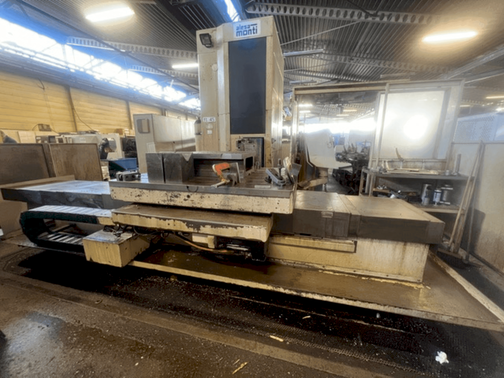 ALESA MONTI FT45TG-maskinen framifrån