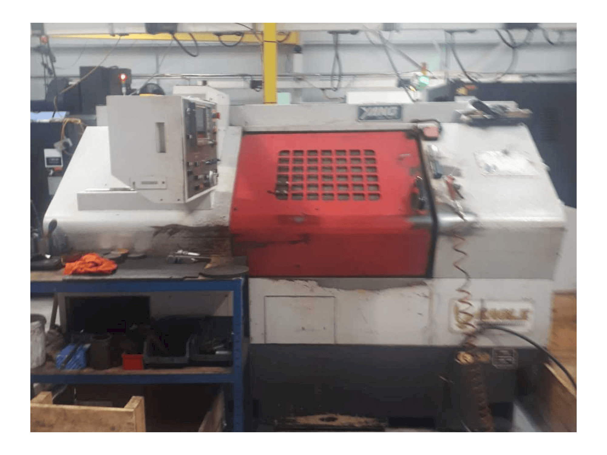 Yang SML-30-maskinen framifrån