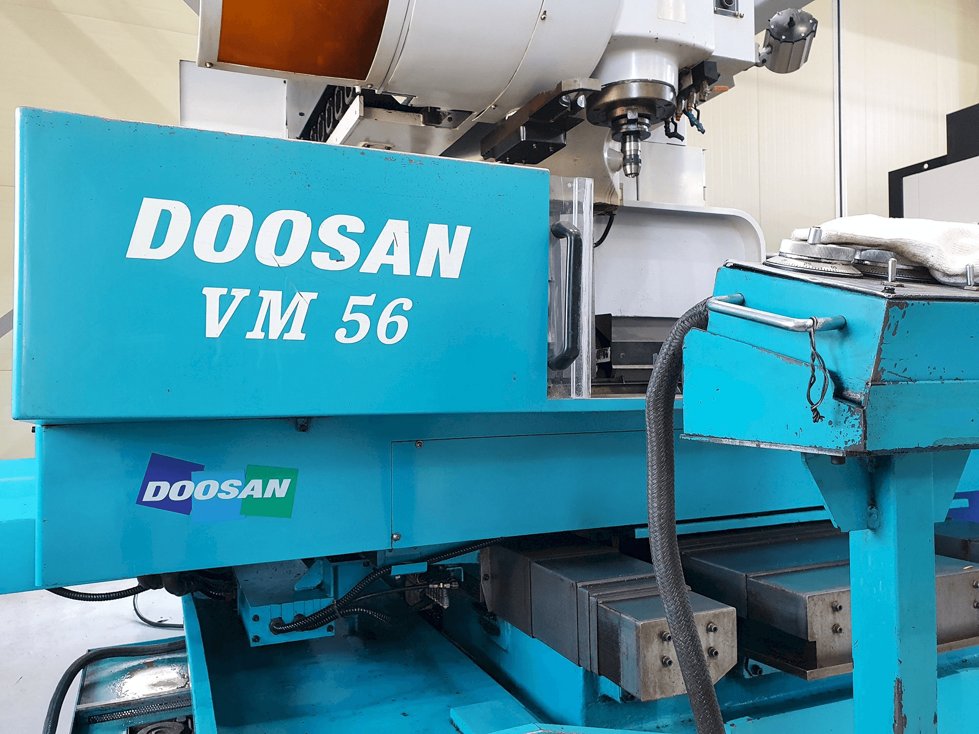 Doosan VM56-maskinen framifrån