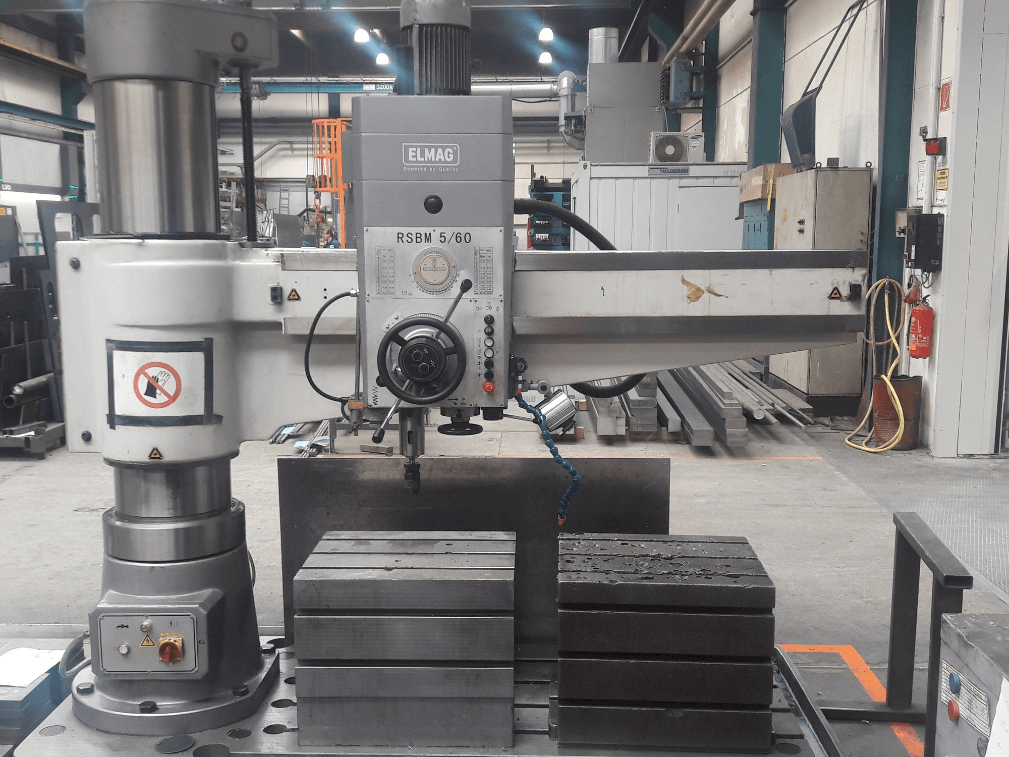 ELMAG RSBM 5/60-maskinen framifrån