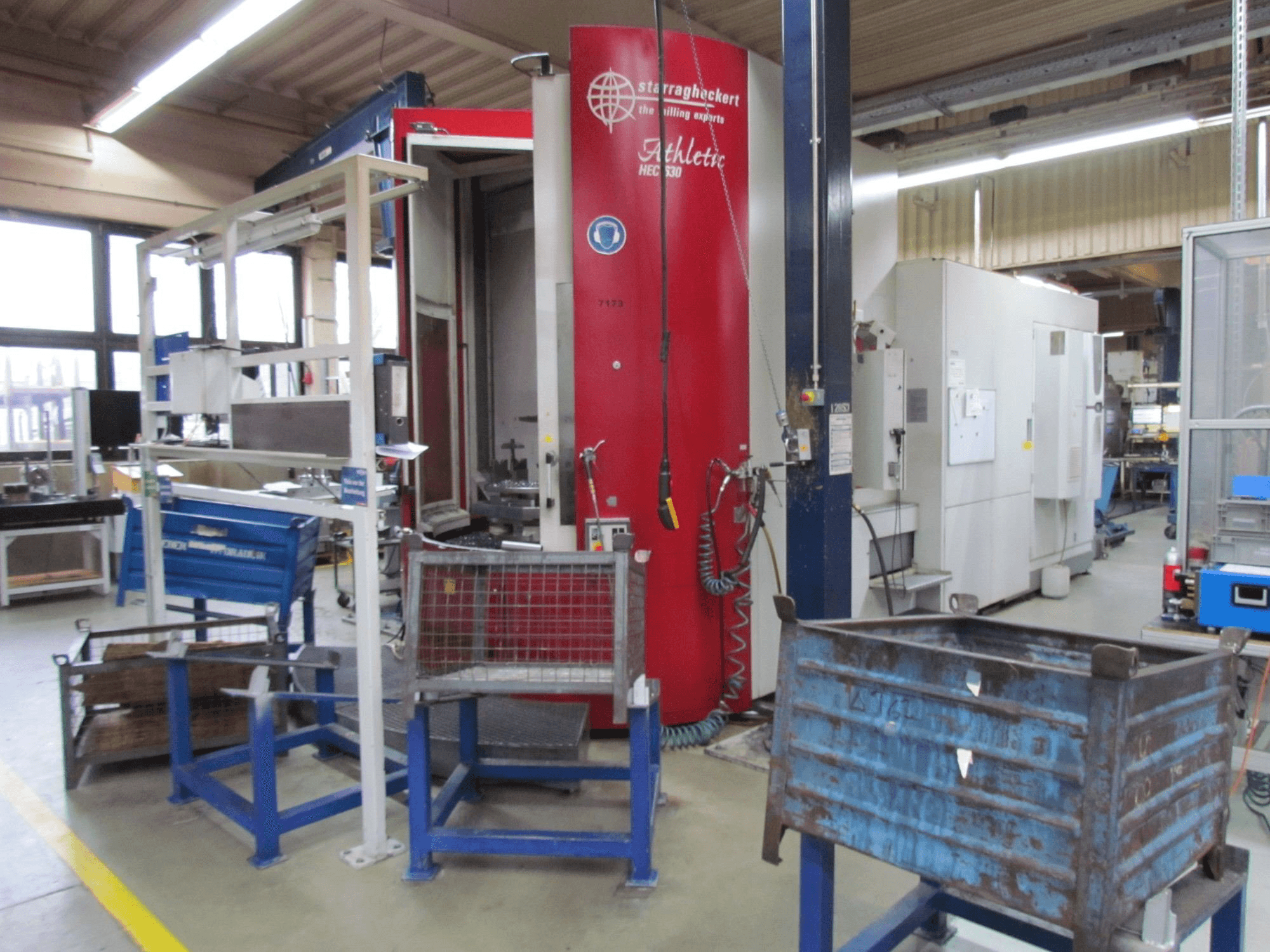 Heckert HEC 630-maskinen framifrån