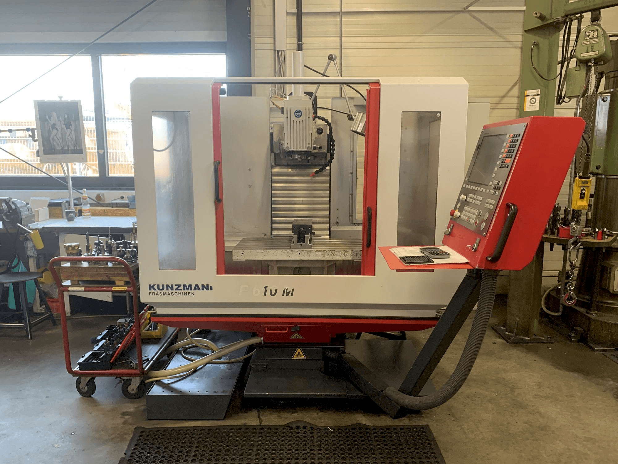 KUNZMANN WF 610 M-maskinen framifrån