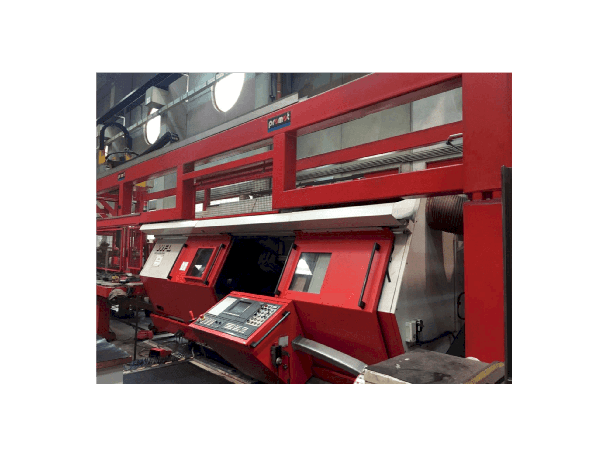 WFL M50-maskinen framifrån