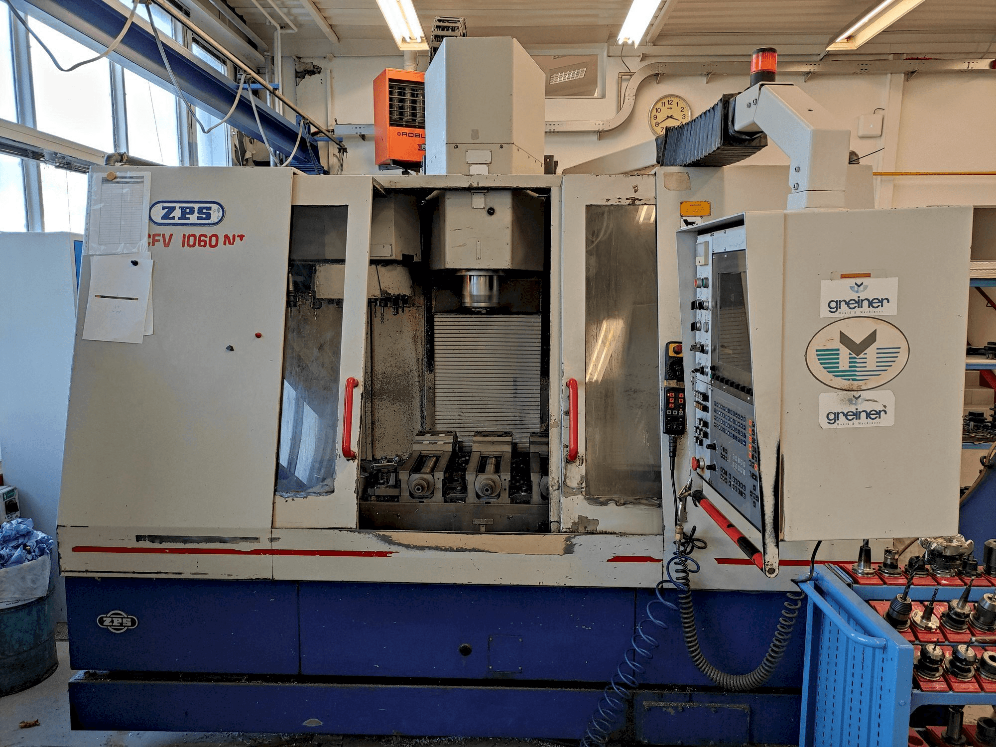ZPS MCFV 1060 NT-maskinen framifrån
