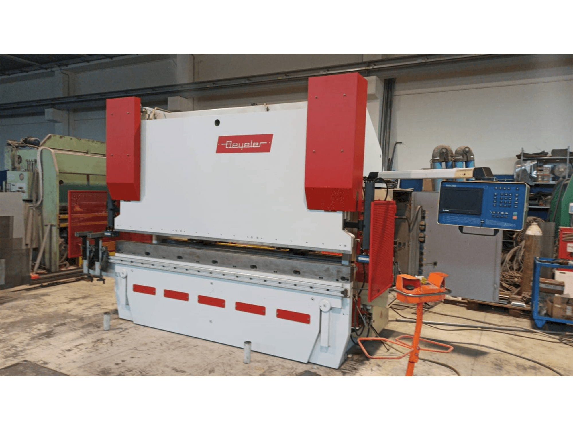 BEYELER PR8-maskinen framifrån