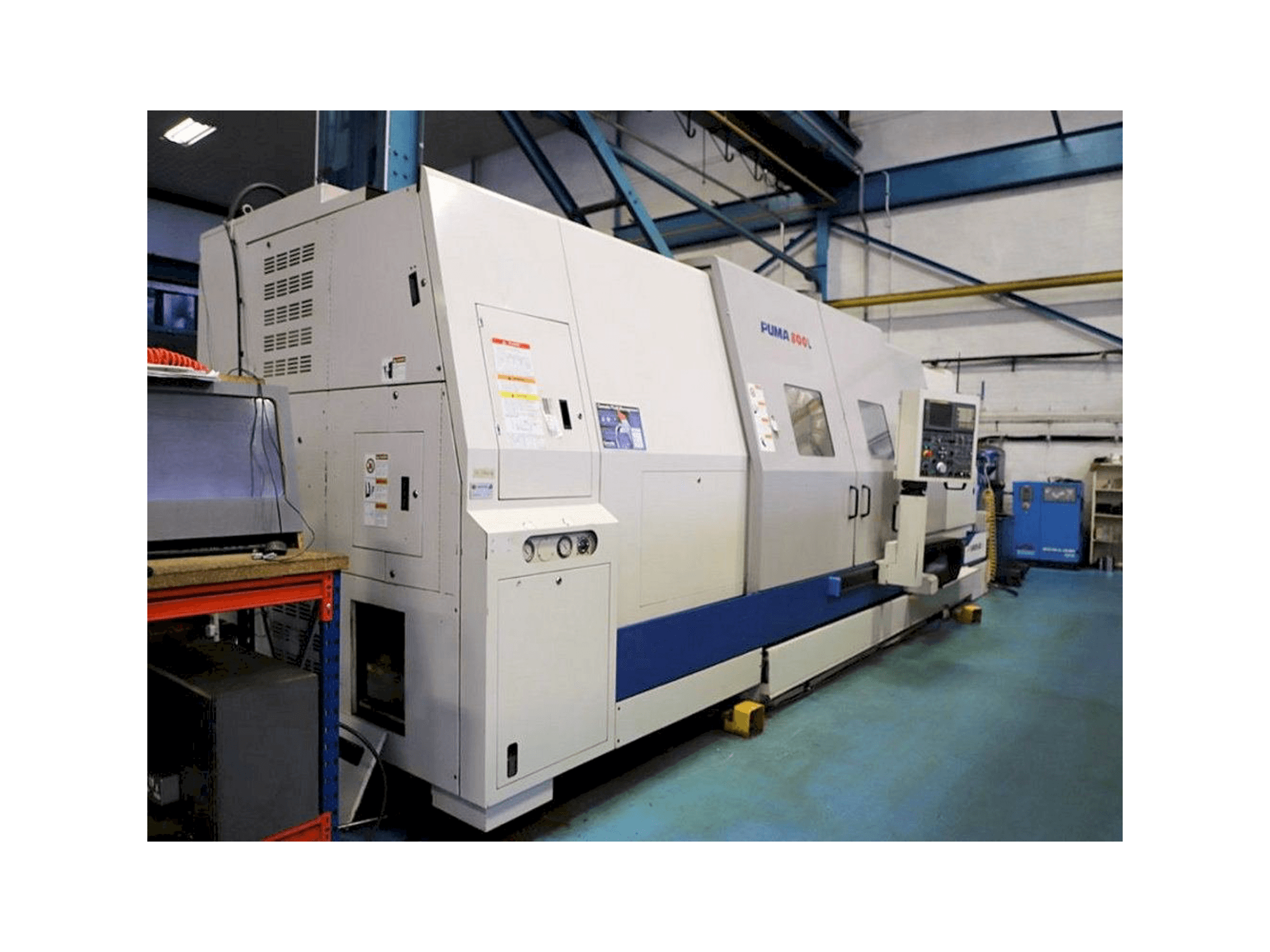 Doosan Puma 800L-maskinen framifrån