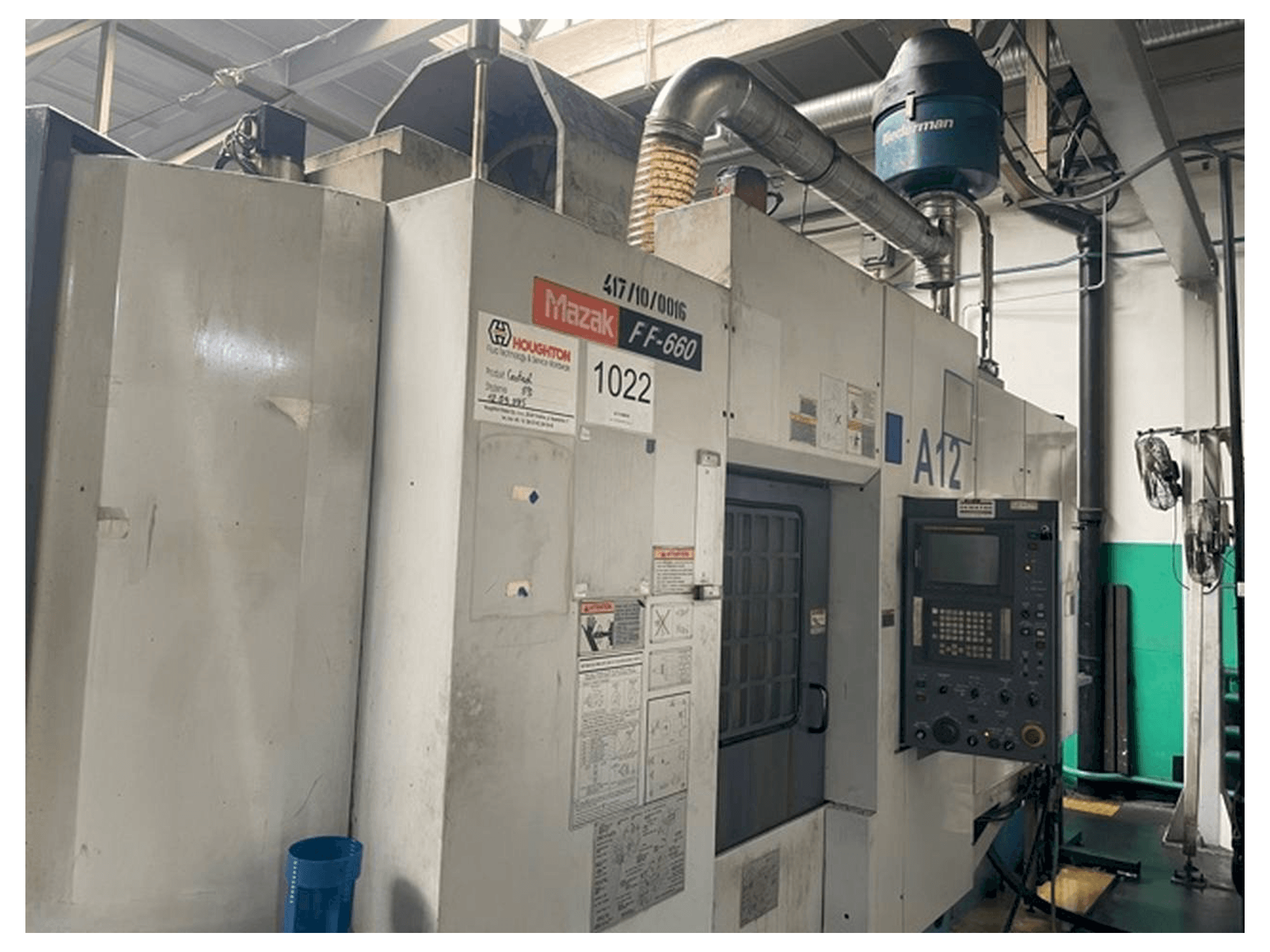 Mazak FF-660-maskinen framifrån