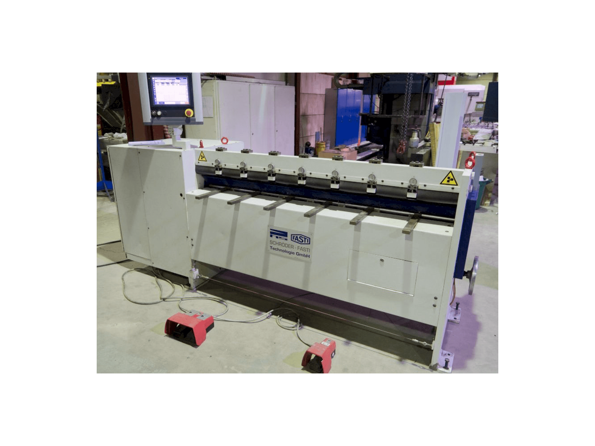 SCHRODER Fasti 145-18/075-maskinen framifrån