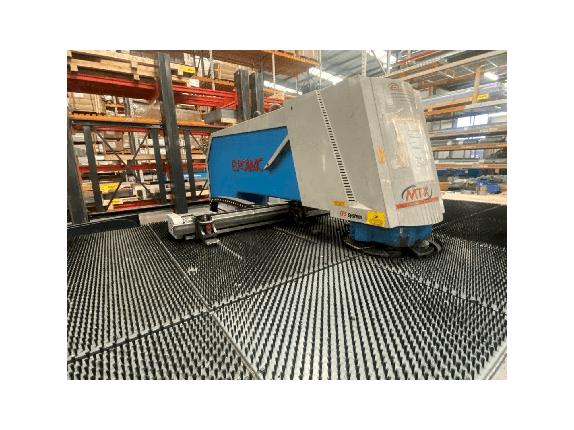 Euromac MTX Index-maskinen framifrån