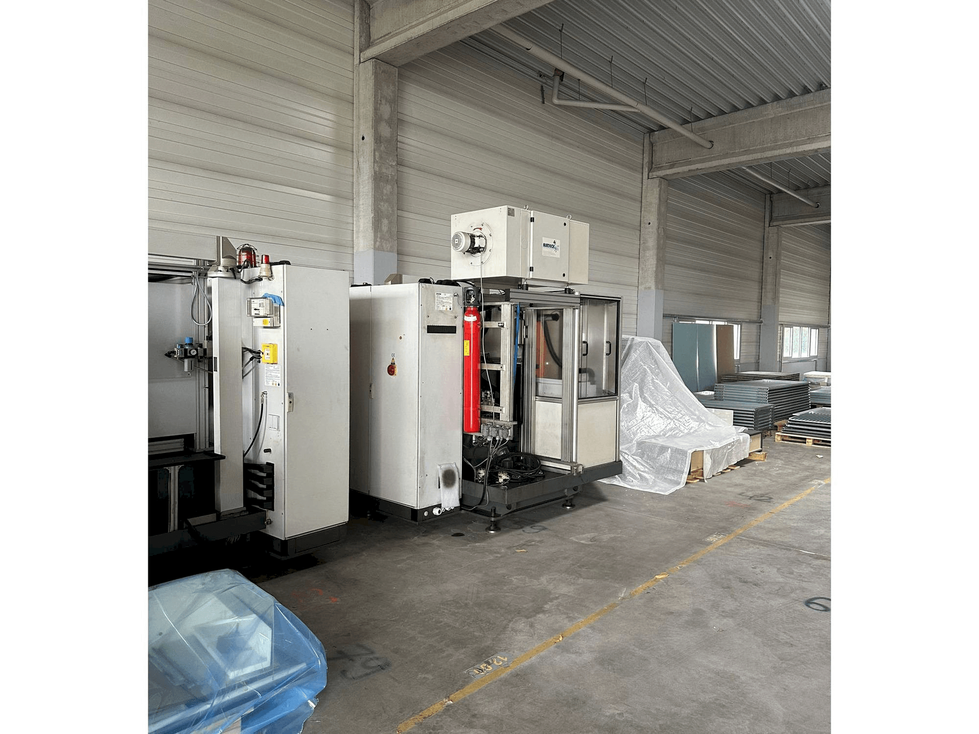 Geiger CNC-maskinen framifrån