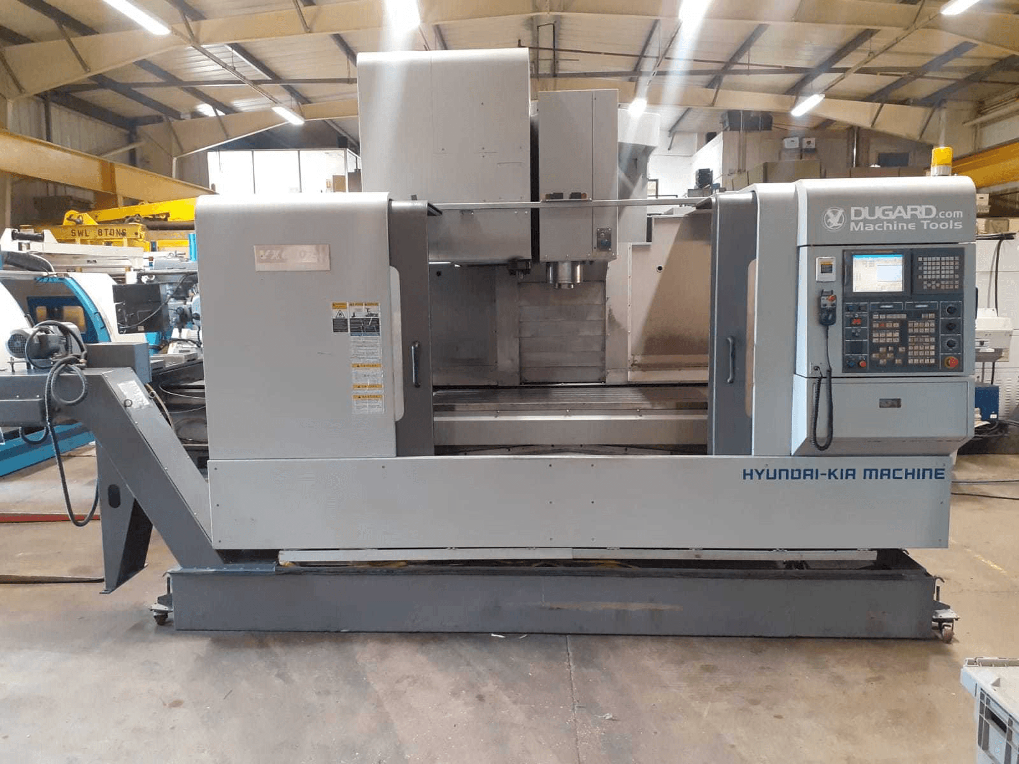 Hyundai Kia VX650/50-maskinen framifrån