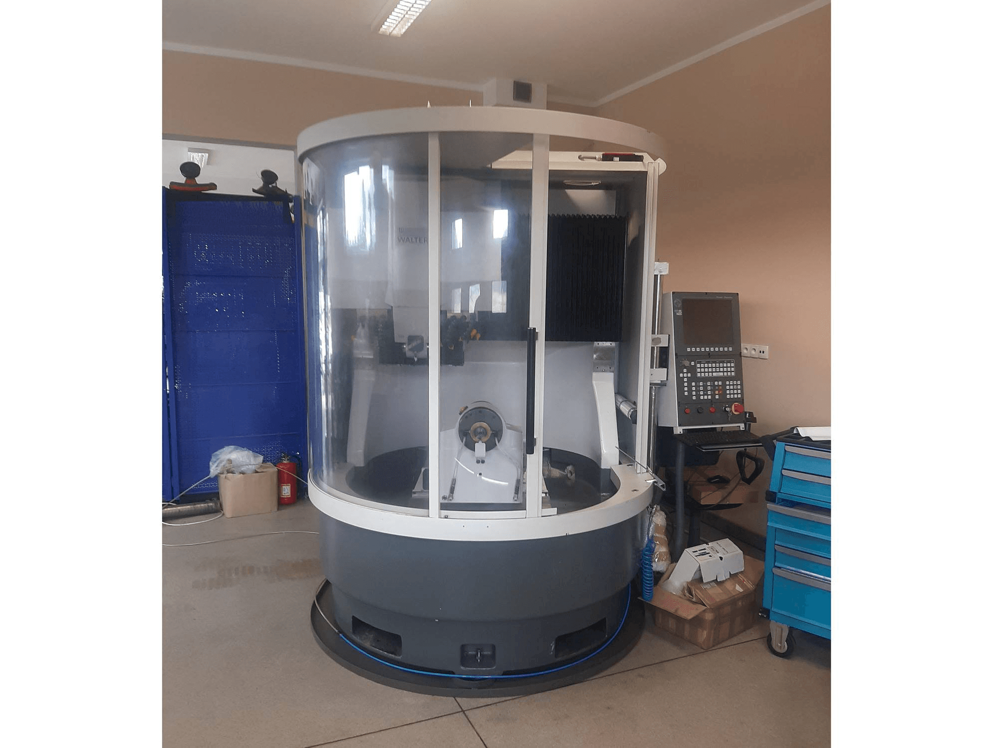 Walter -maskinen framifrån