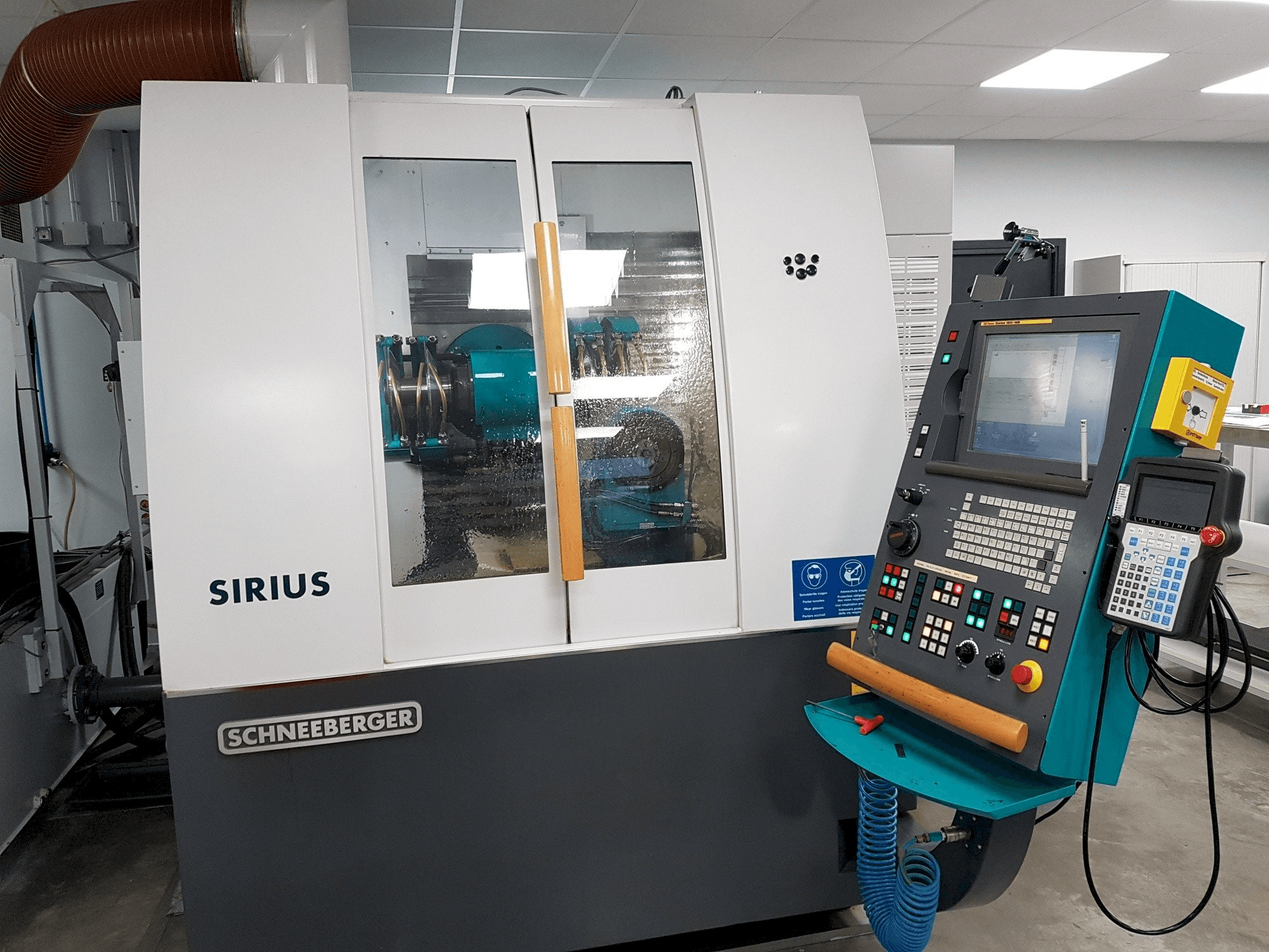 Schneeberger Sirius HPM-maskinen framifrån