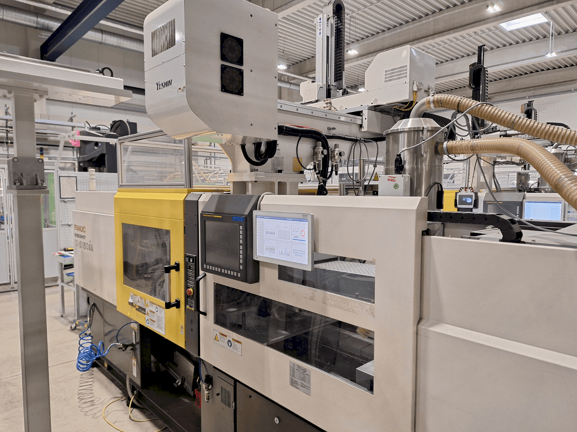 FANUC Roboshot S150iA-maskinen framifrån