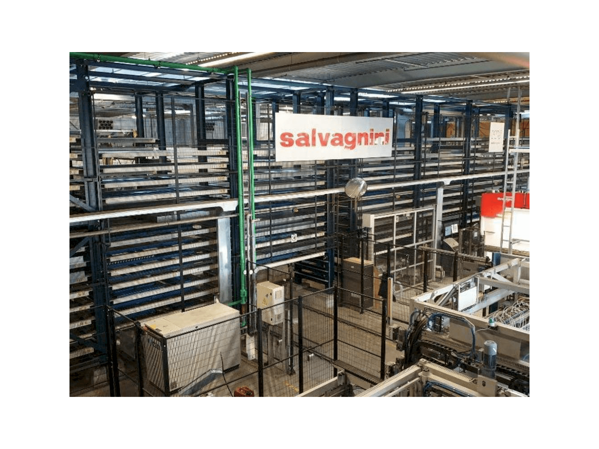Salvagnini S4 and P4 and MV installation-maskinen framifrån