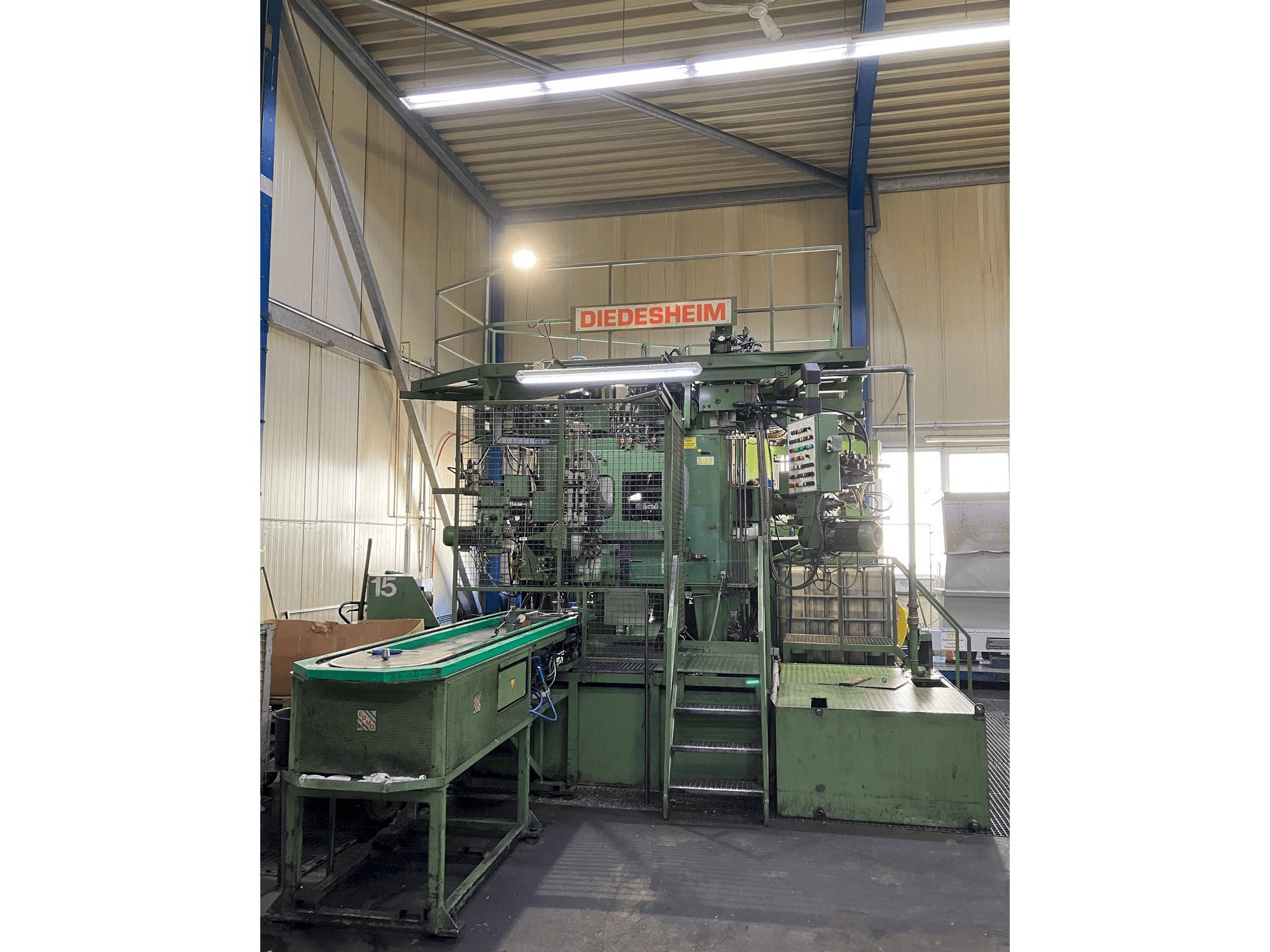 DIEDESHEIM Diamat 70-6-maskinen framifrån