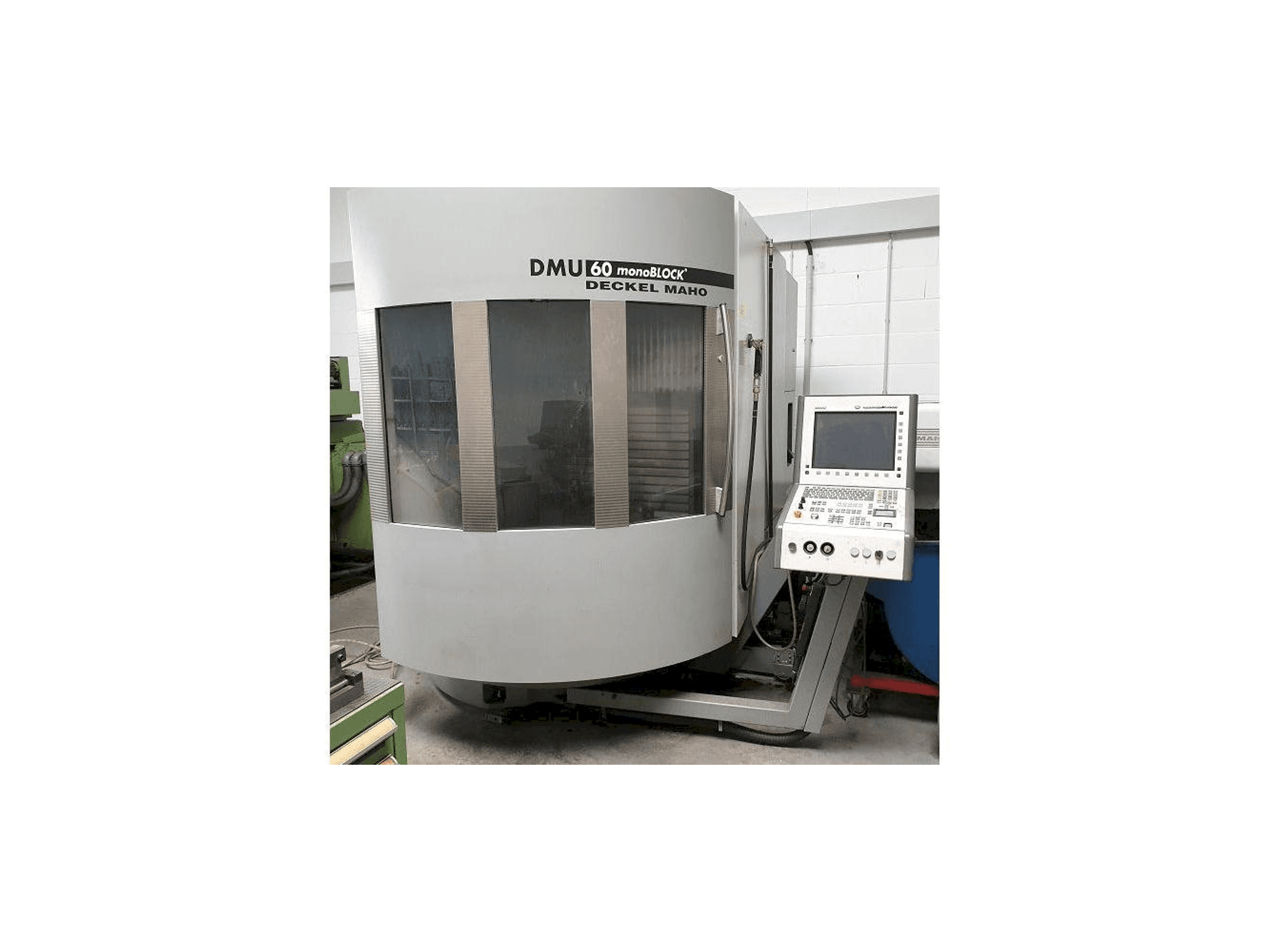 DECKEL MAHO DMU 60 MonoBlock-maskinen framifrån