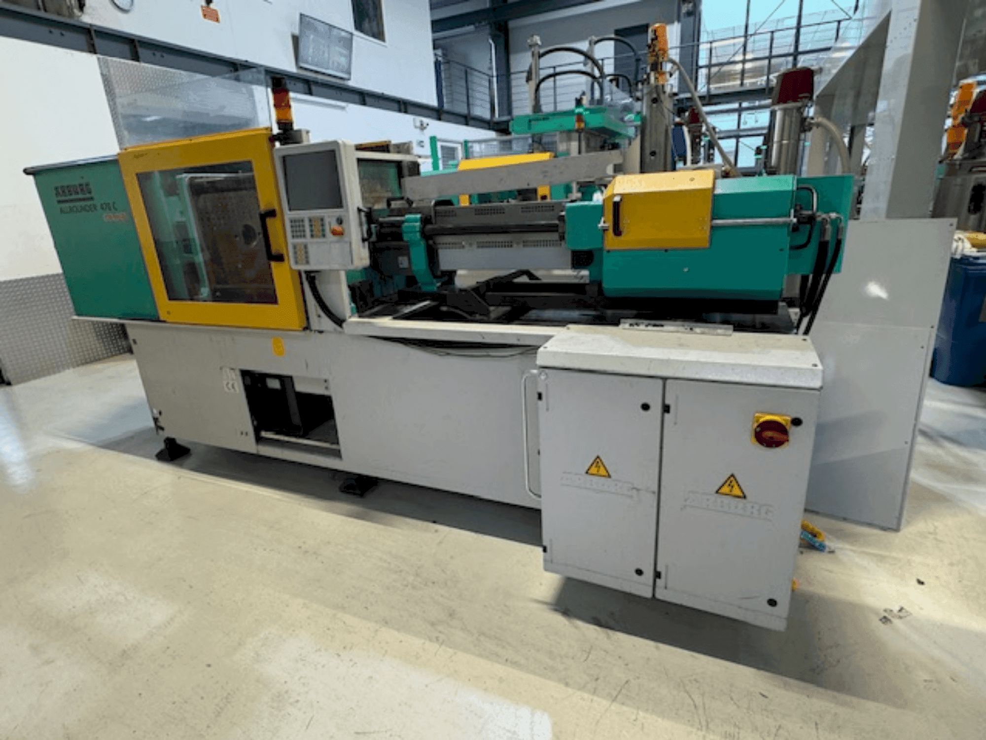 Arburg A470 C 1500-400-maskinen framifrån