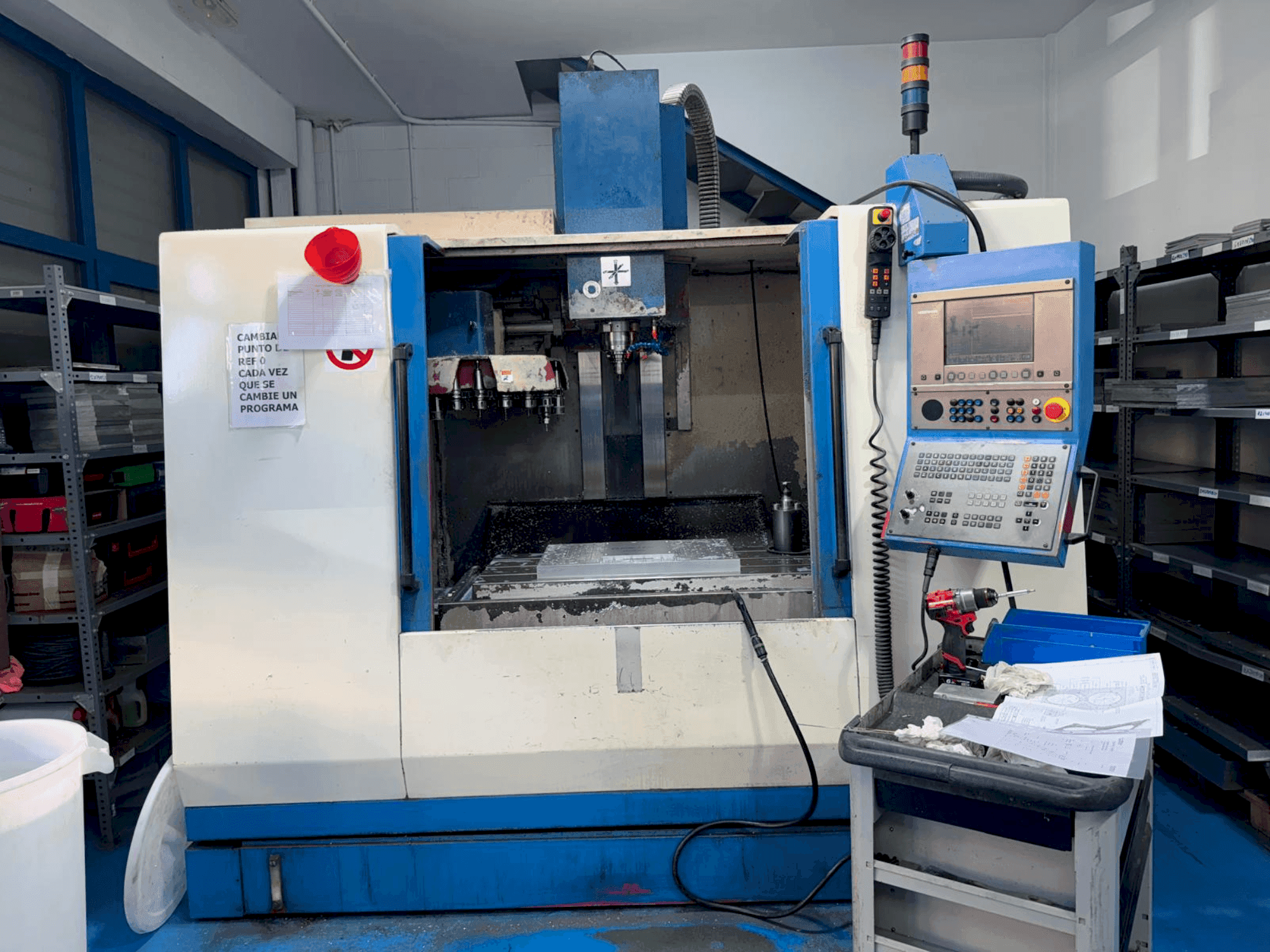 LAGUN GVC 1000-maskinen framifrån