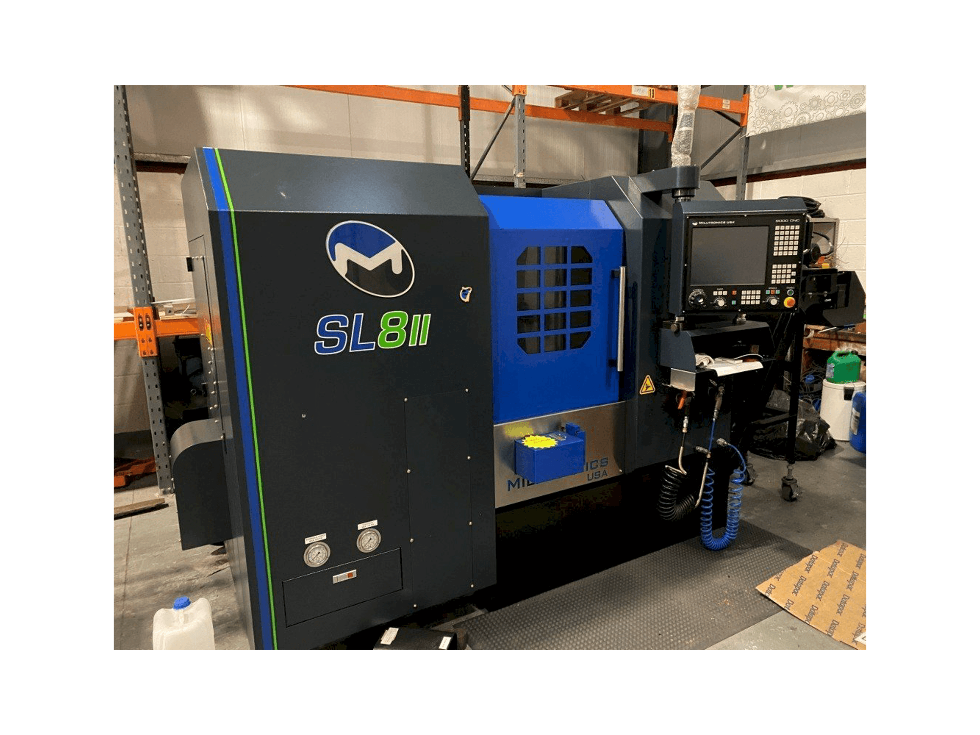 MILLTRONICS SL8-II-maskinen framifrån
