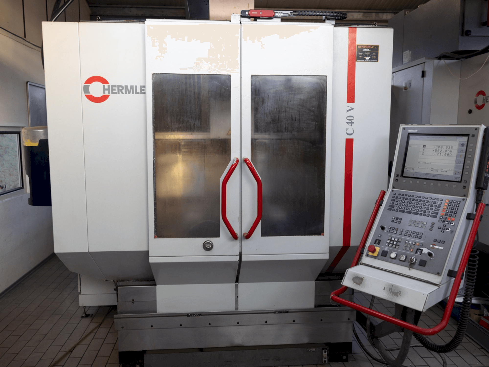 Information om HERMLE C 40 V -maskinen
