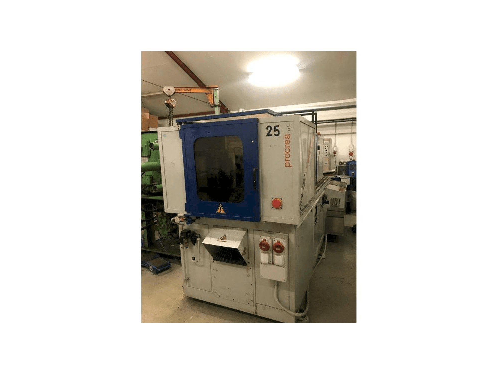 Procrea REV 150 S-maskinen framifrån