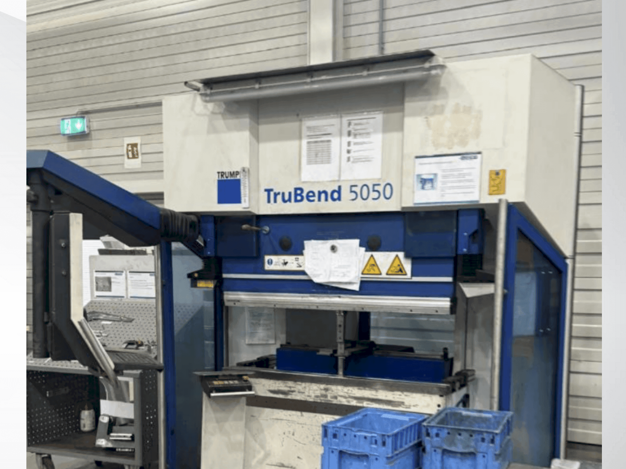 TRUMPF TruBend V5050-maskinen framifrån