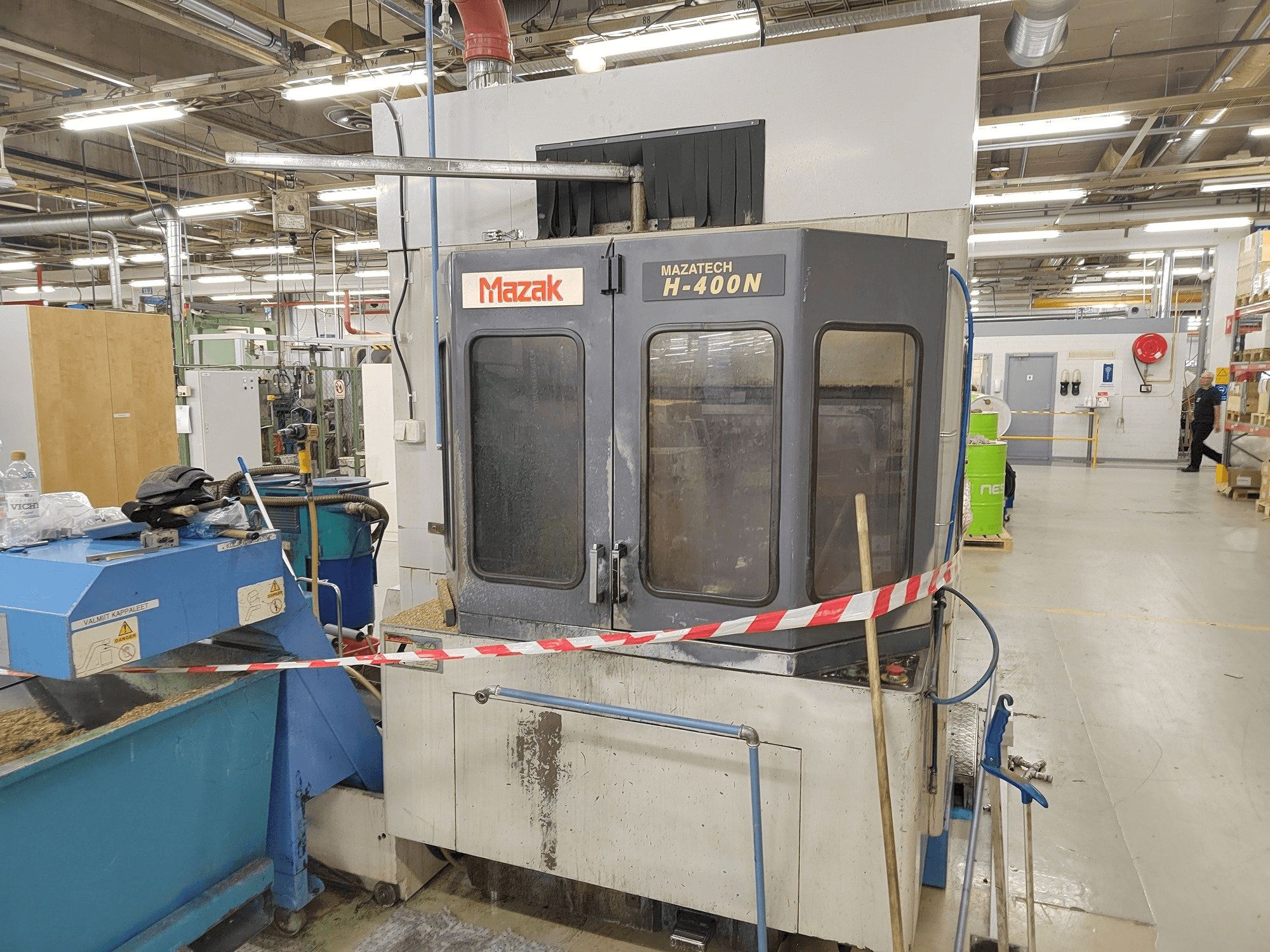 Mazak H-400N-maskinen framifrån