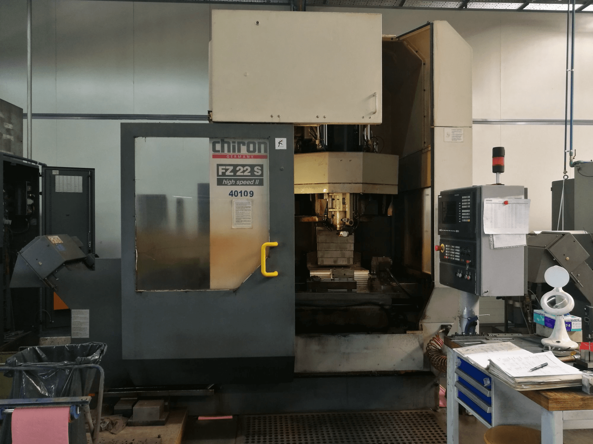 Chiron-maskinen framifrånFZ 22 S