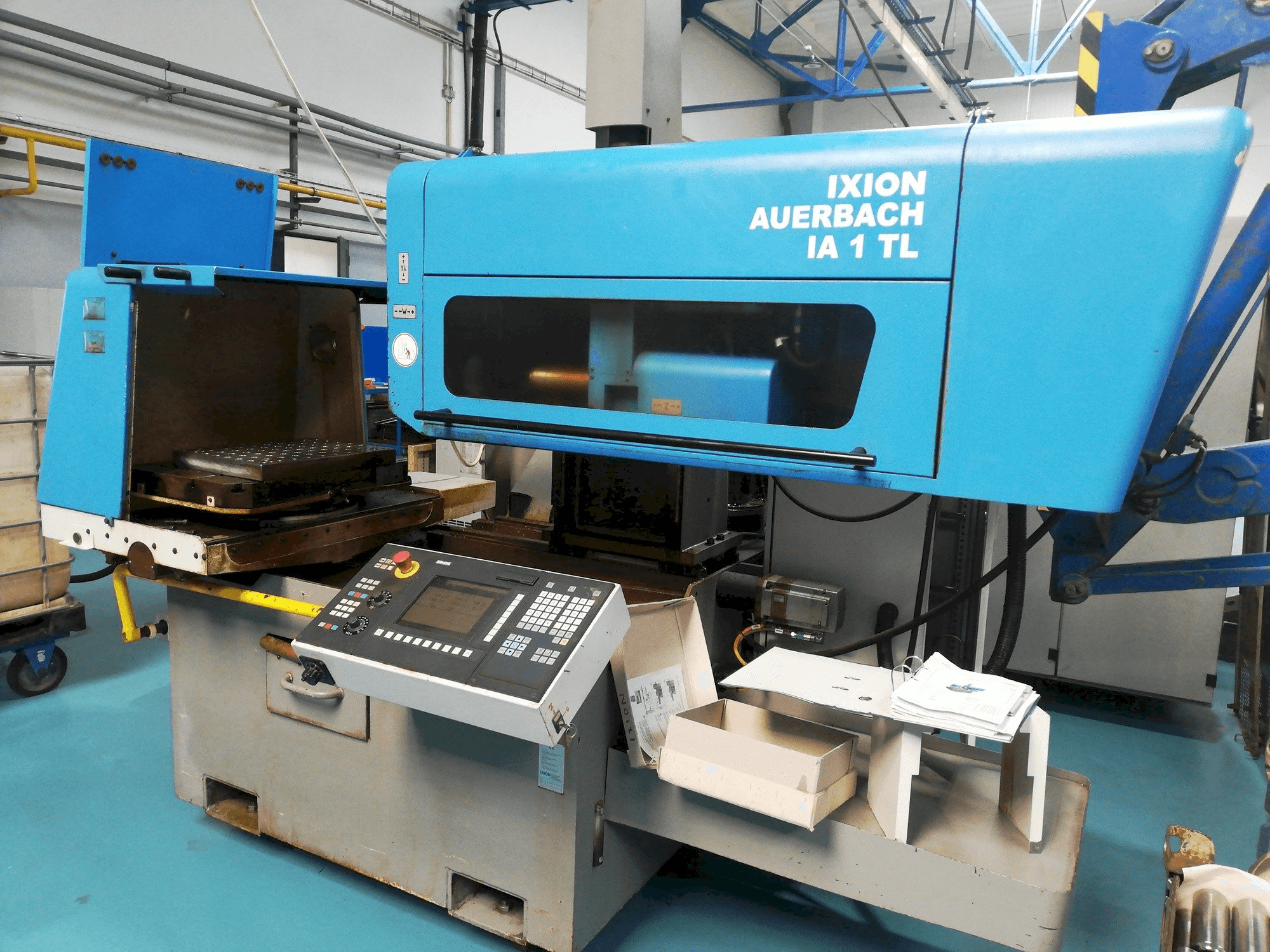 IXION Auerbach IA 1 TL-maskinen framifrån