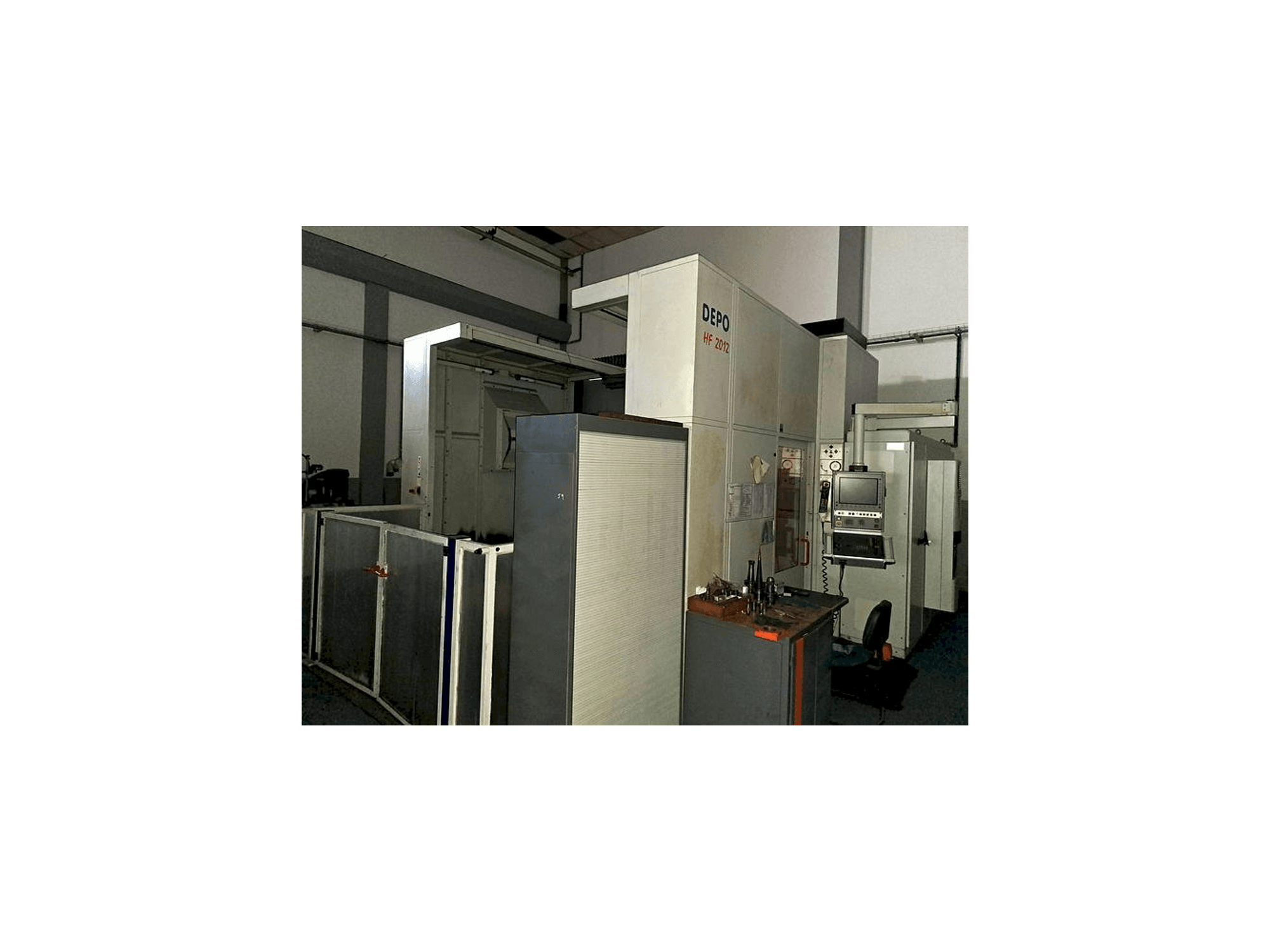 DEPO HP-maskinen framifrån