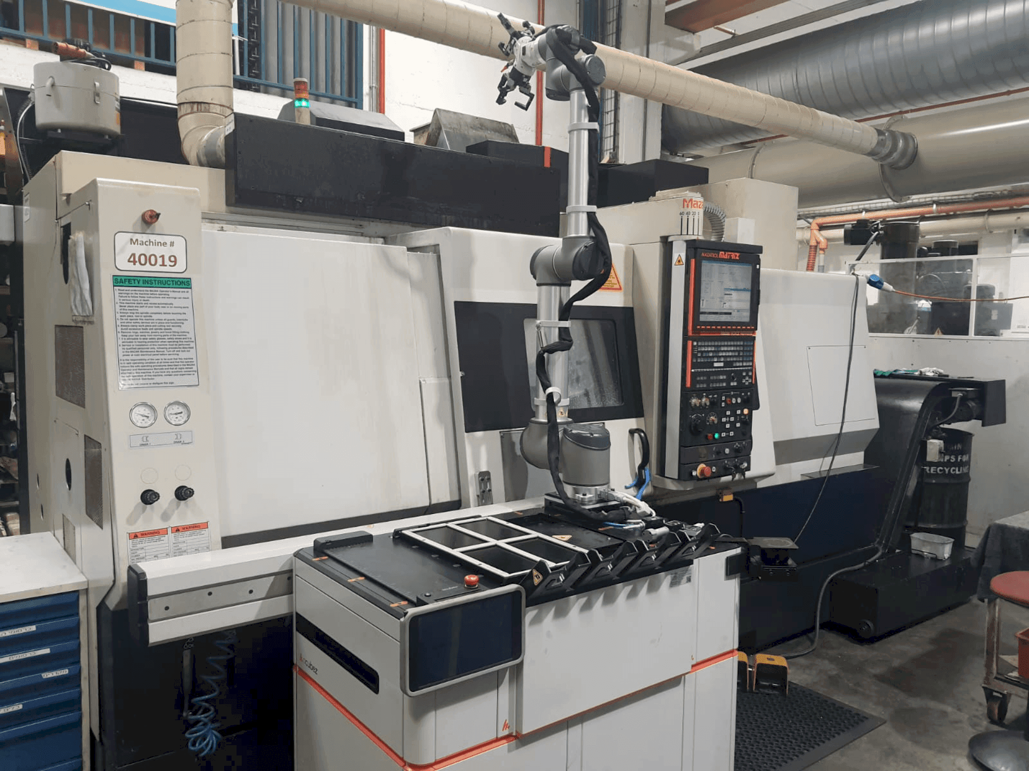 Mazak INTEGREX 200-IV ST-maskinen framifrån