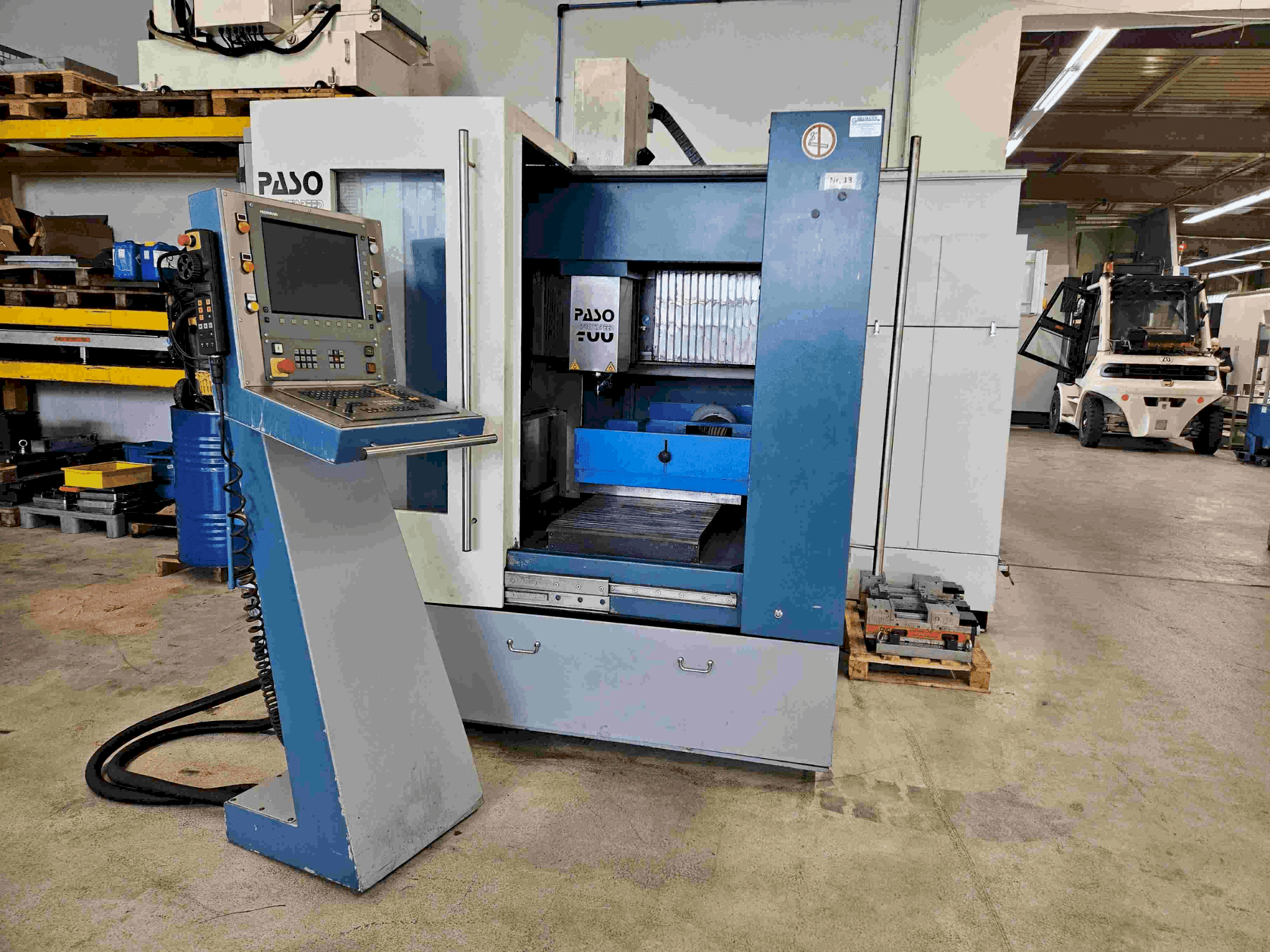 PASO PS400 (2004)-maskinen framifrån