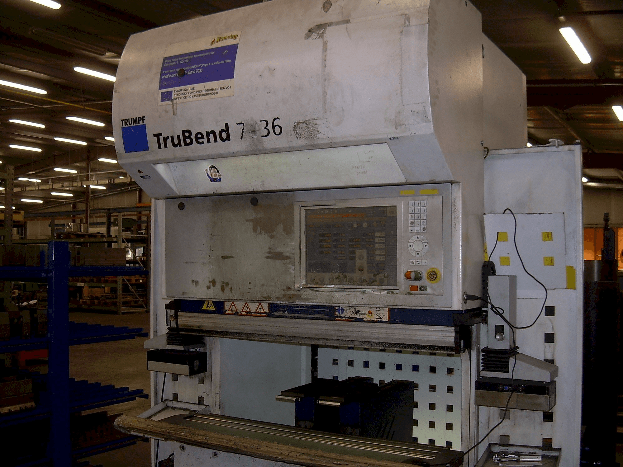 TRUMPF TruBend 7036-maskinen framifrån