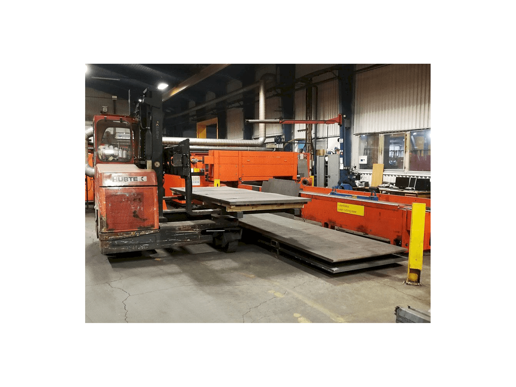 Bystronic ByStar 3015-maskinen framifrån