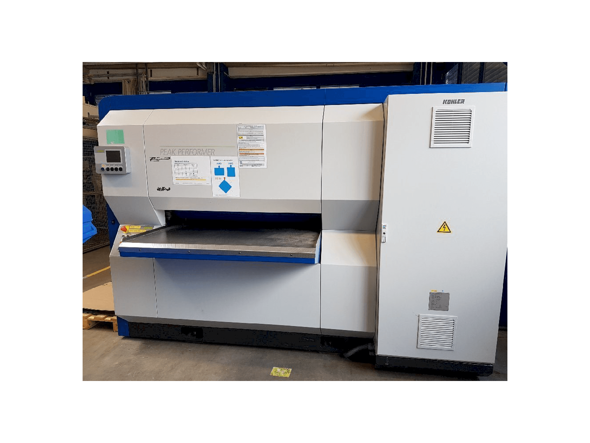 KOHLER PEAK PERFORMER PG 40.1250/21-maskinen framifrån