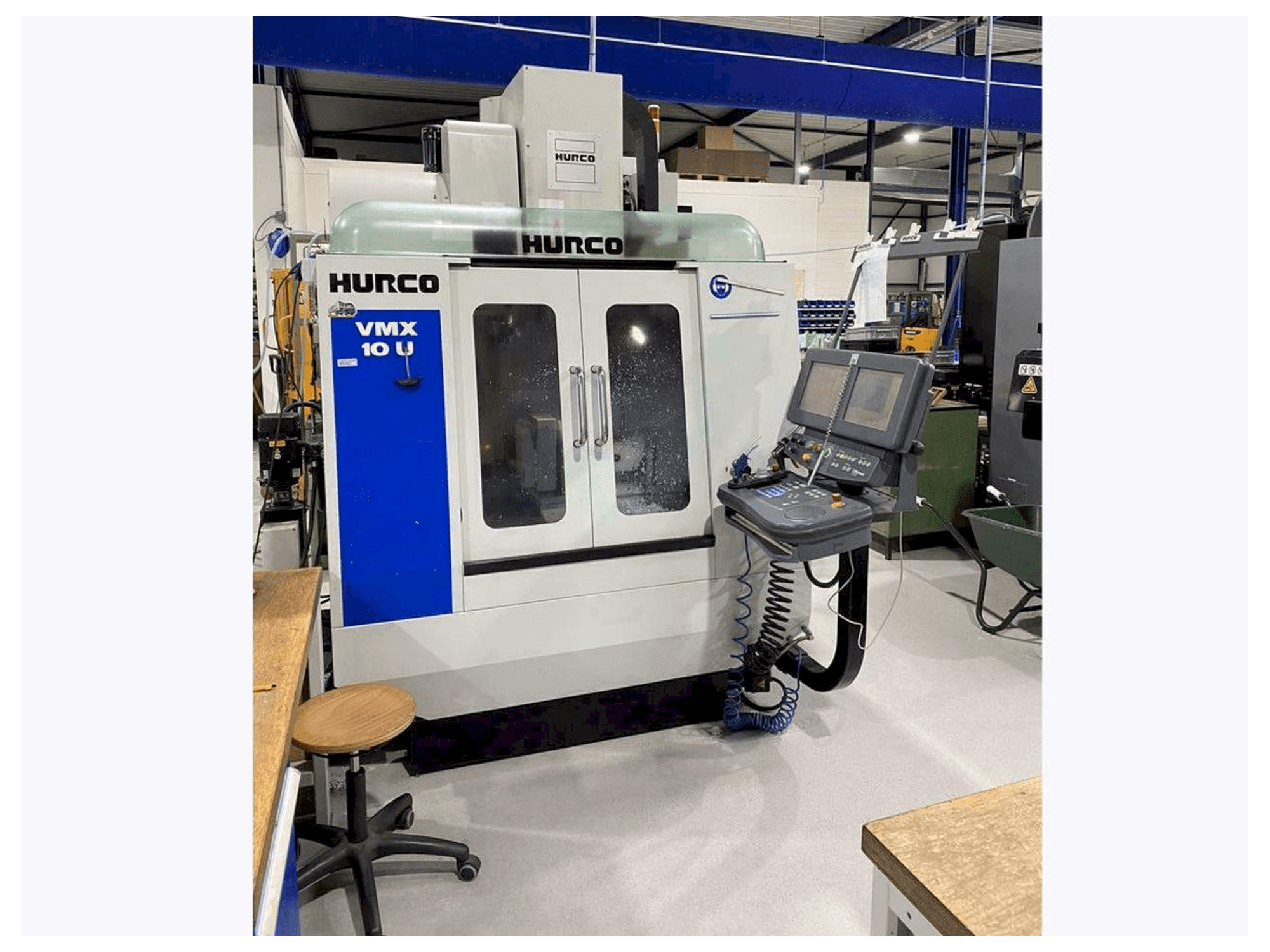 Hurco VMX 10 U 5-maskinen framifrån