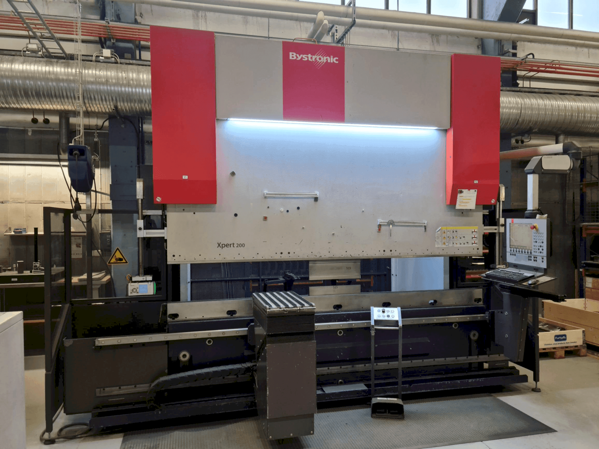 Bystronic Xpert 200 x 3100-maskinen framifrån