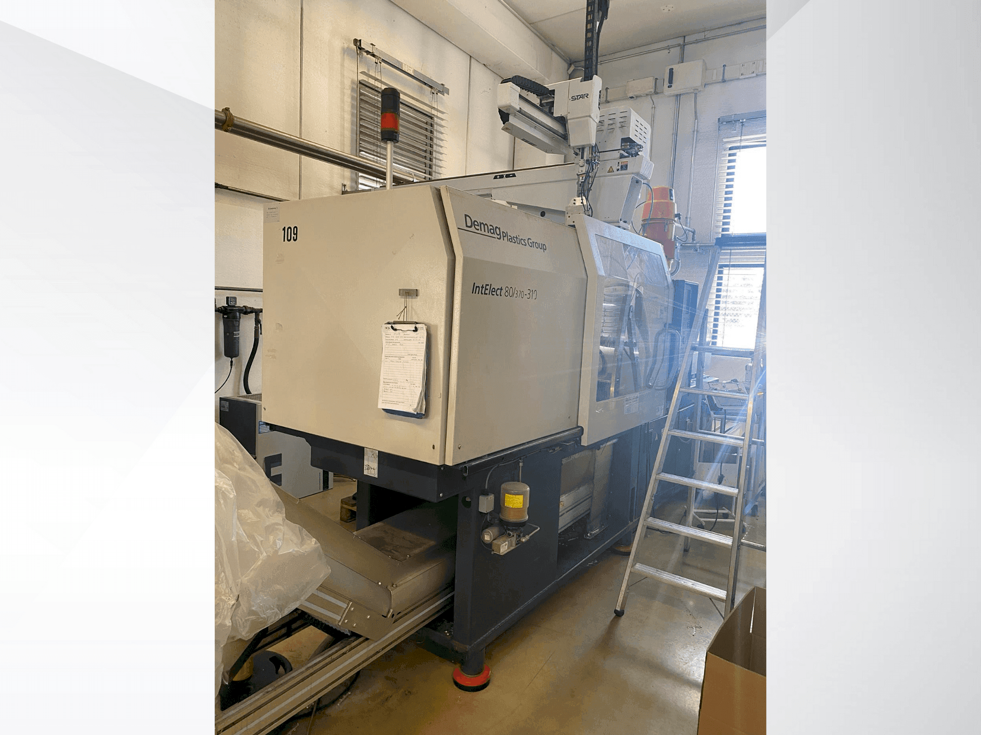 DEMAG IntetElect 80/370-310-maskinen framifrån