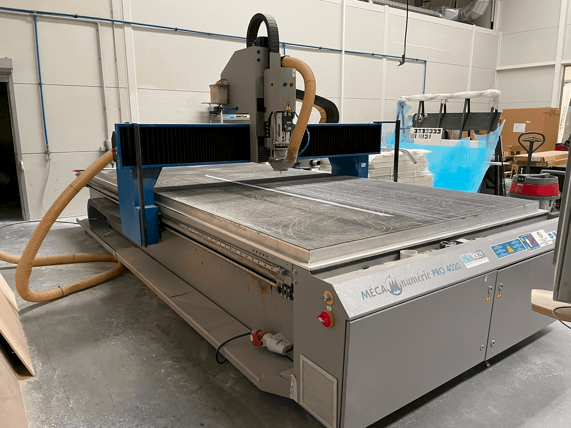 MECANUMERIC PRO 4020-maskinen framifrån